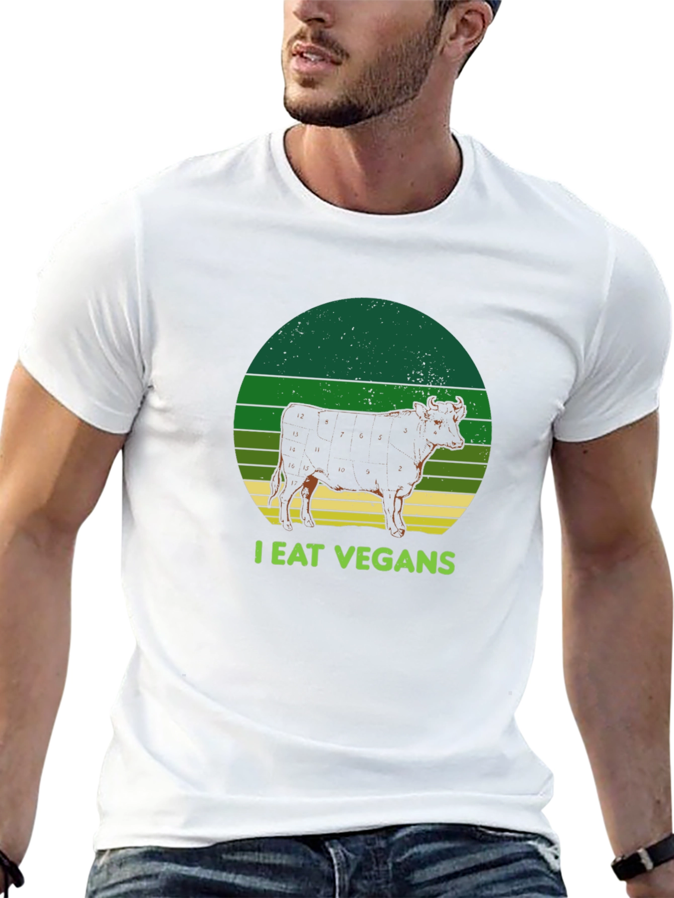 I Eat Vegans T-Shirt - Funny Graphic Tee