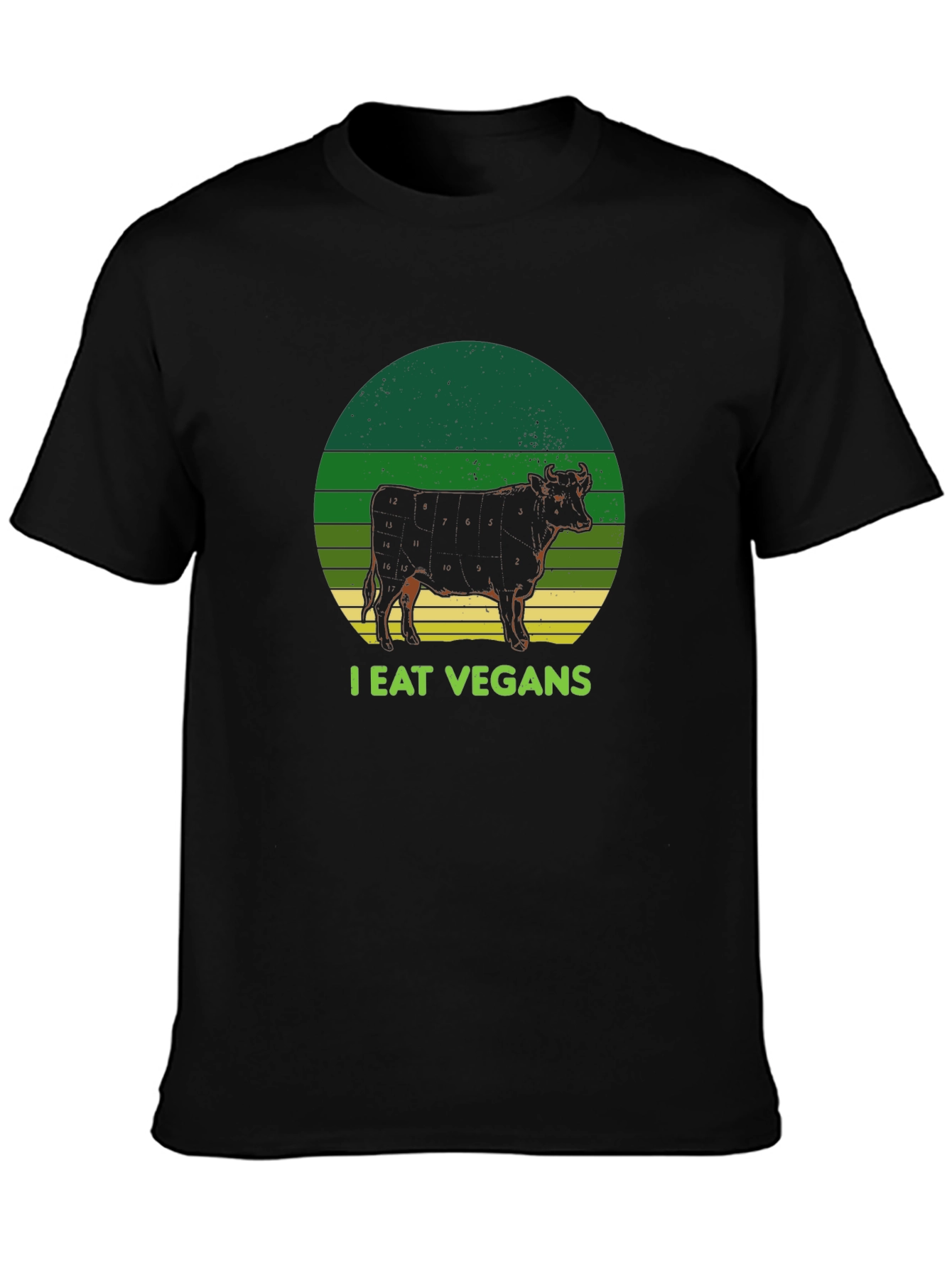 I Eat Vegans T-Shirt - Funny Graphic Tee