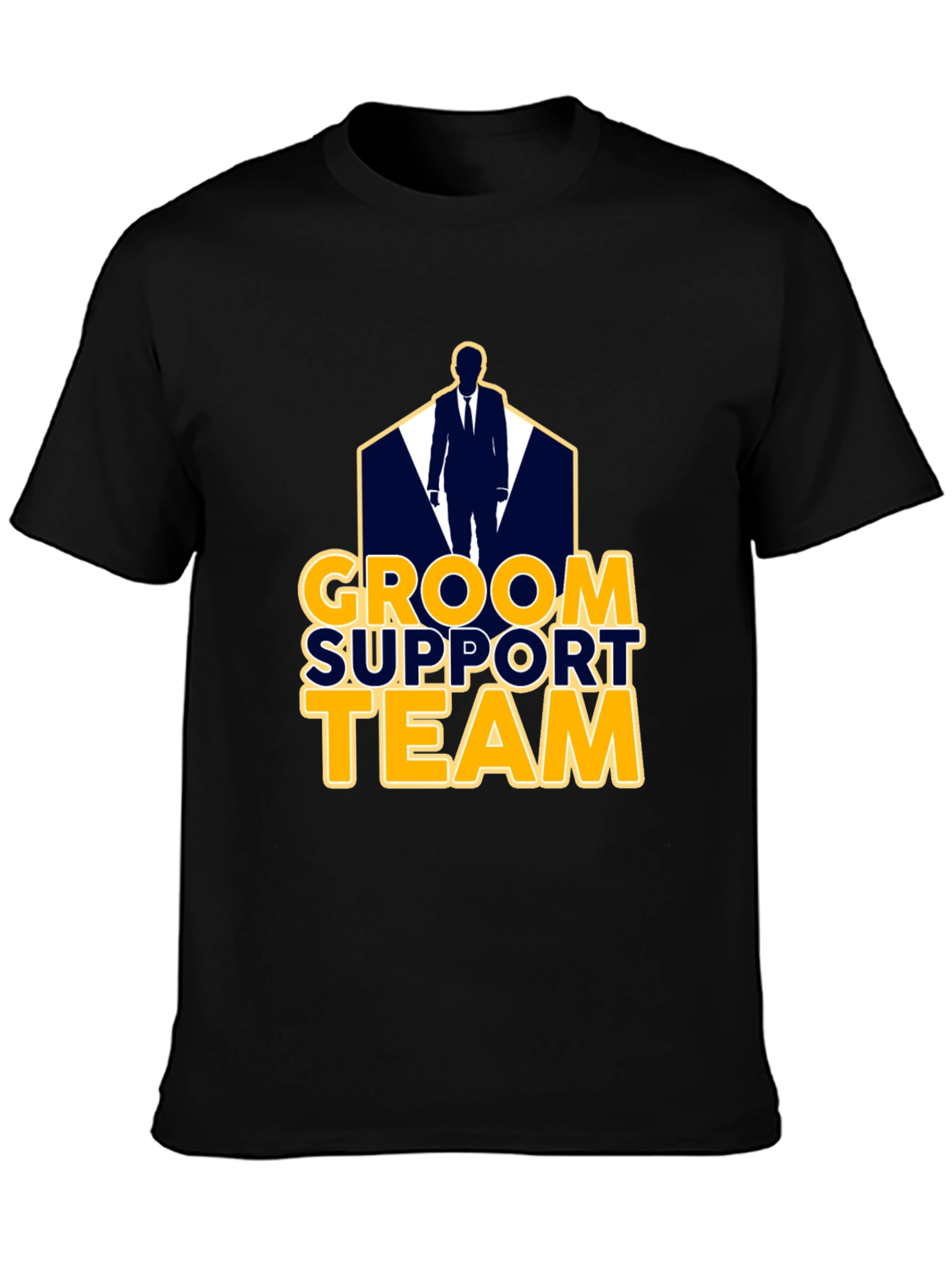 Groom Support Team Graphic T-Shirt