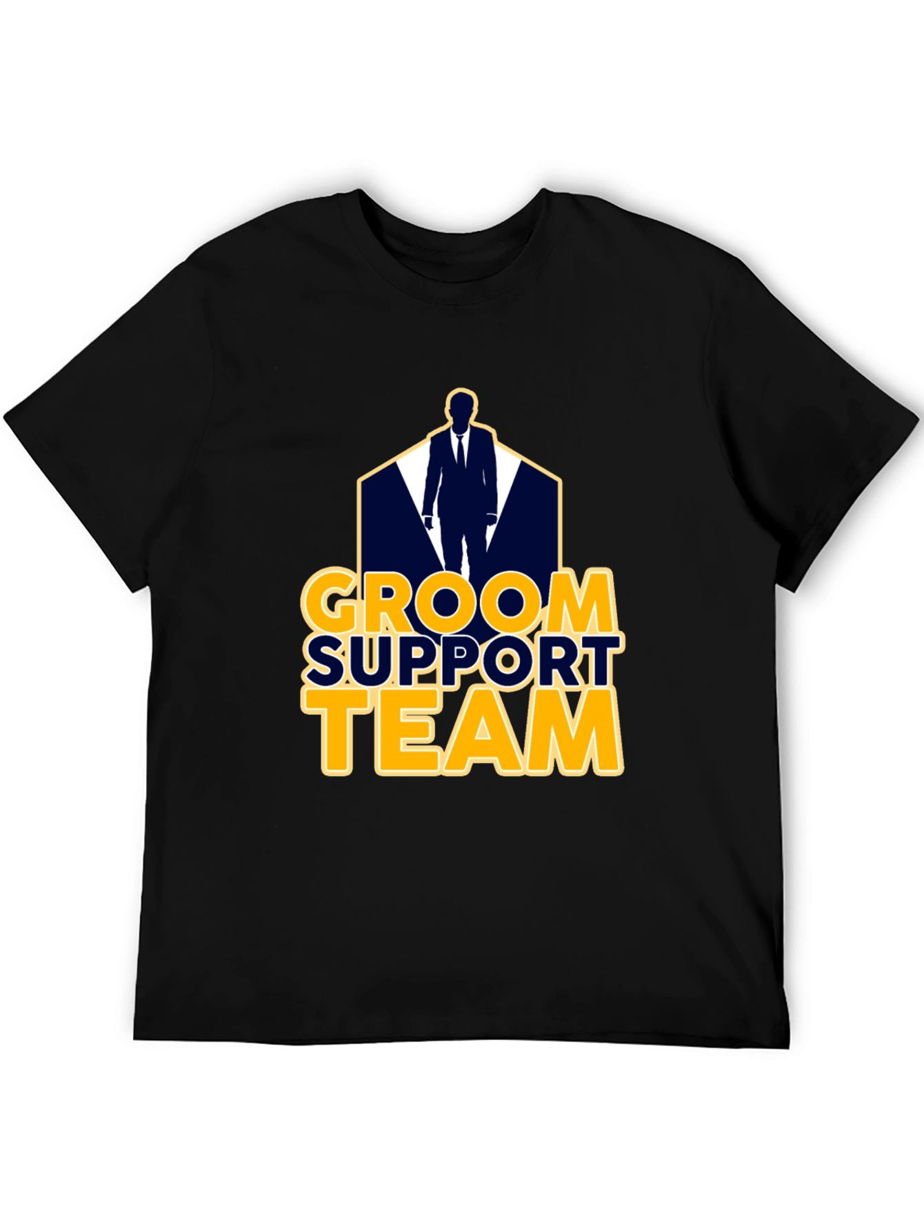 Groom Support Team Graphic T-Shirt