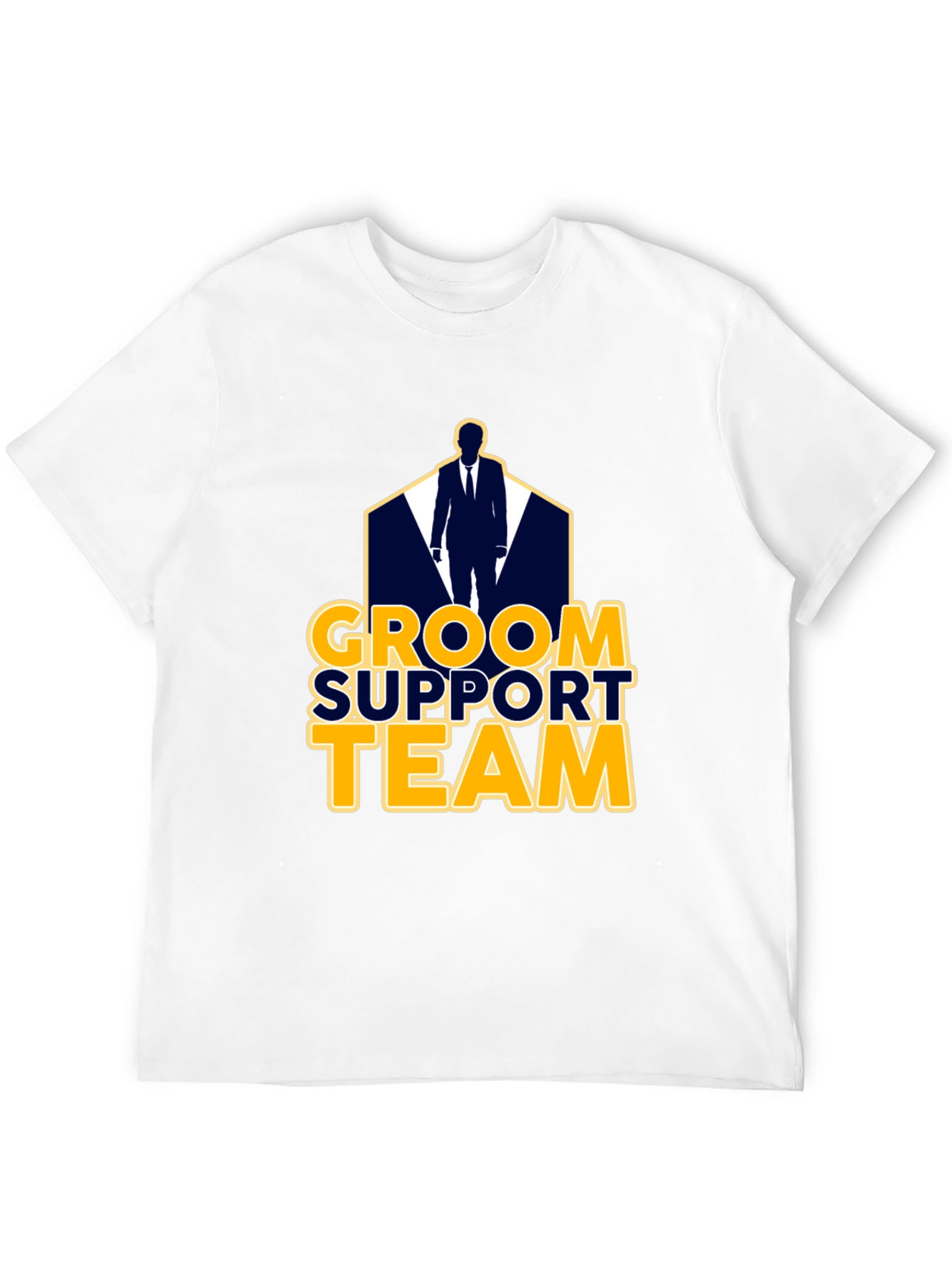 Groom Support Team Graphic T-Shirt