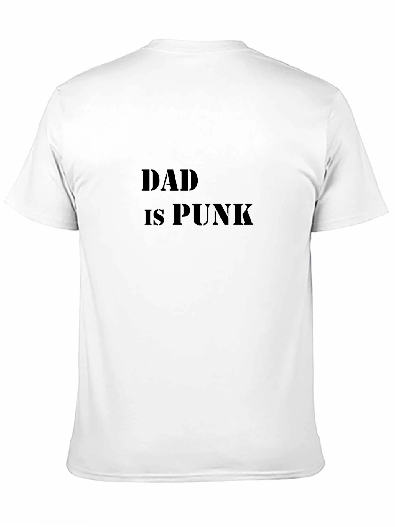 Dad is Punk Graphic T-Shirt - Black