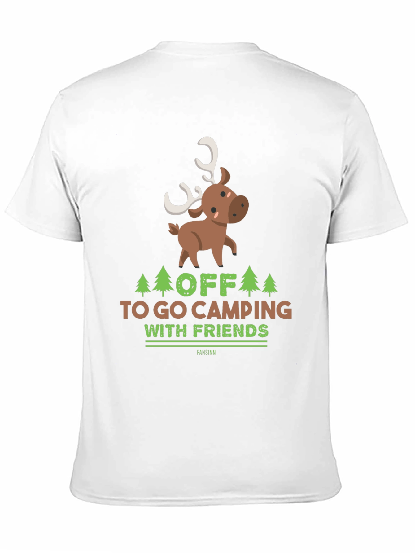 Camping with Friends Graphic T-Shirt
