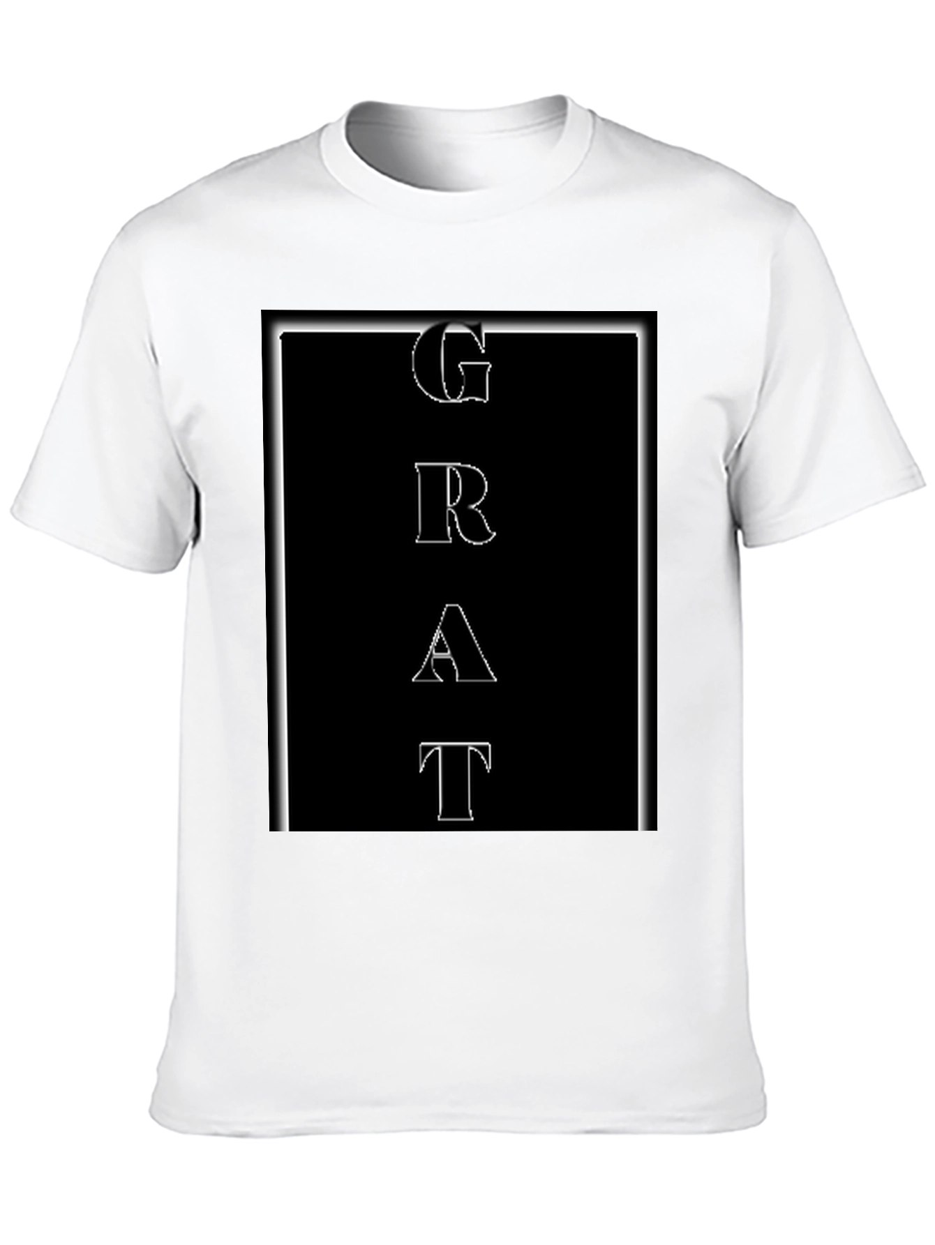 GRAT Black Graphic T-Shirt