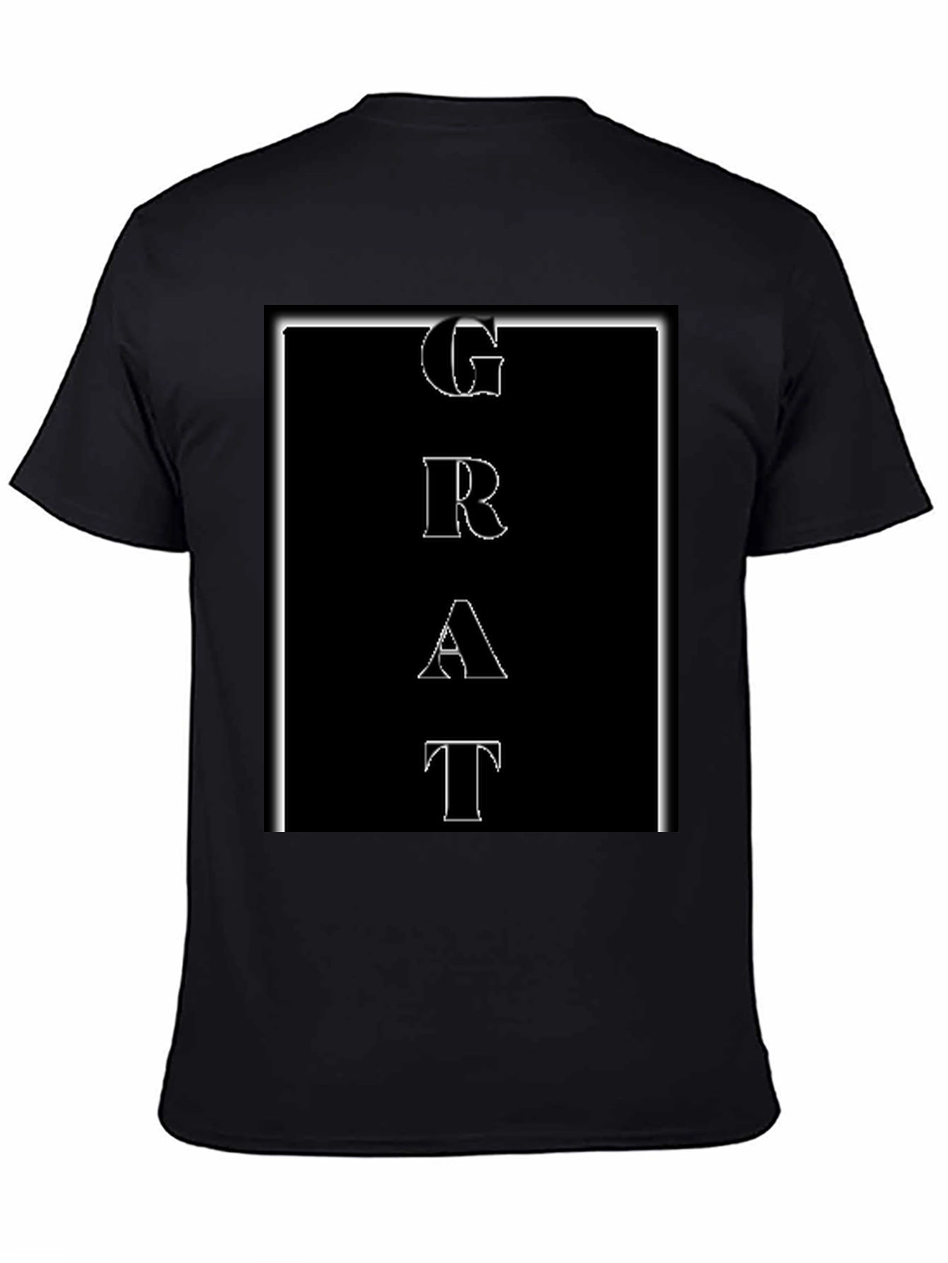 GRAT Black Graphic T-Shirt