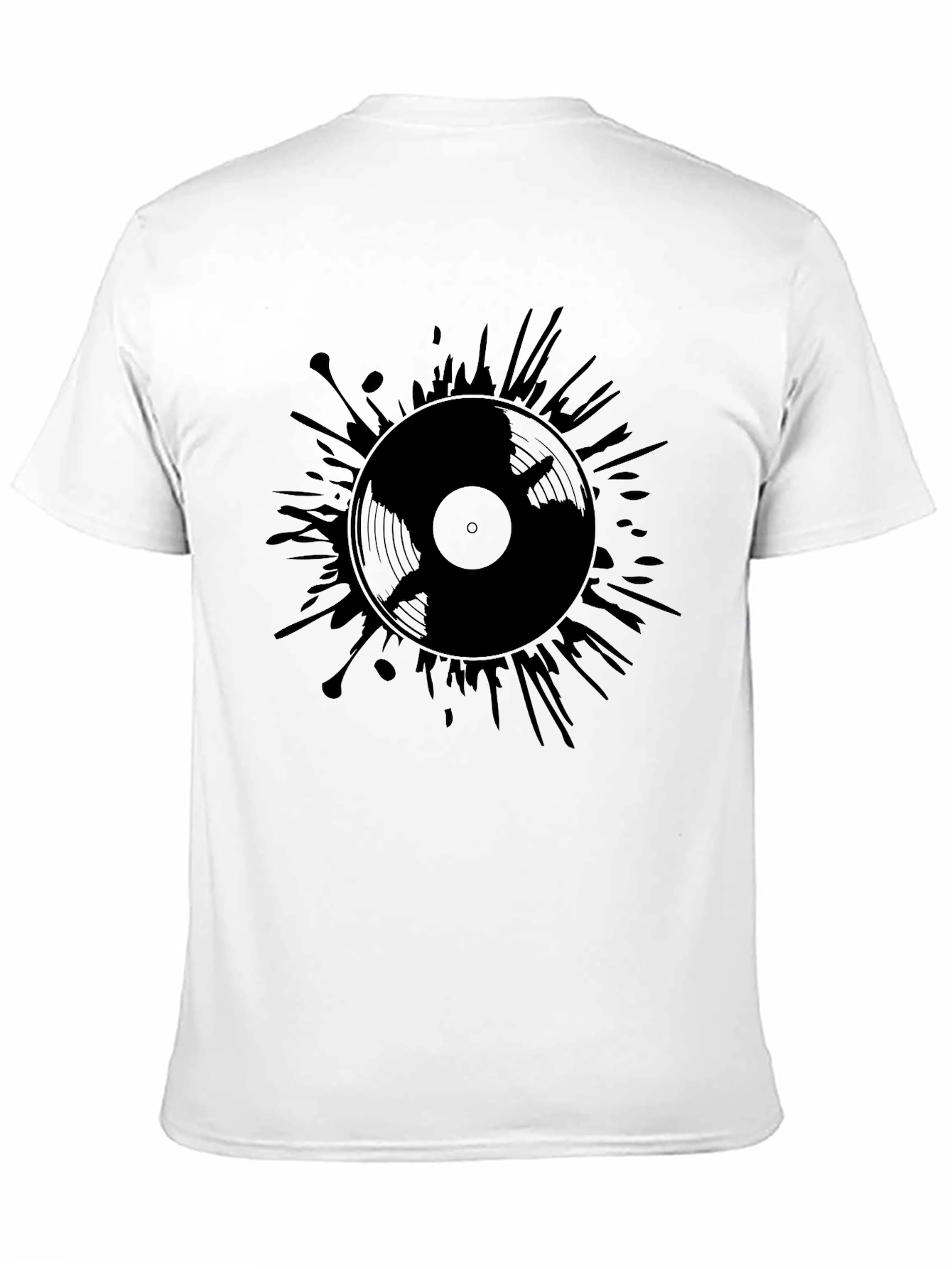 Vinyl Record Graphic T-Shirt