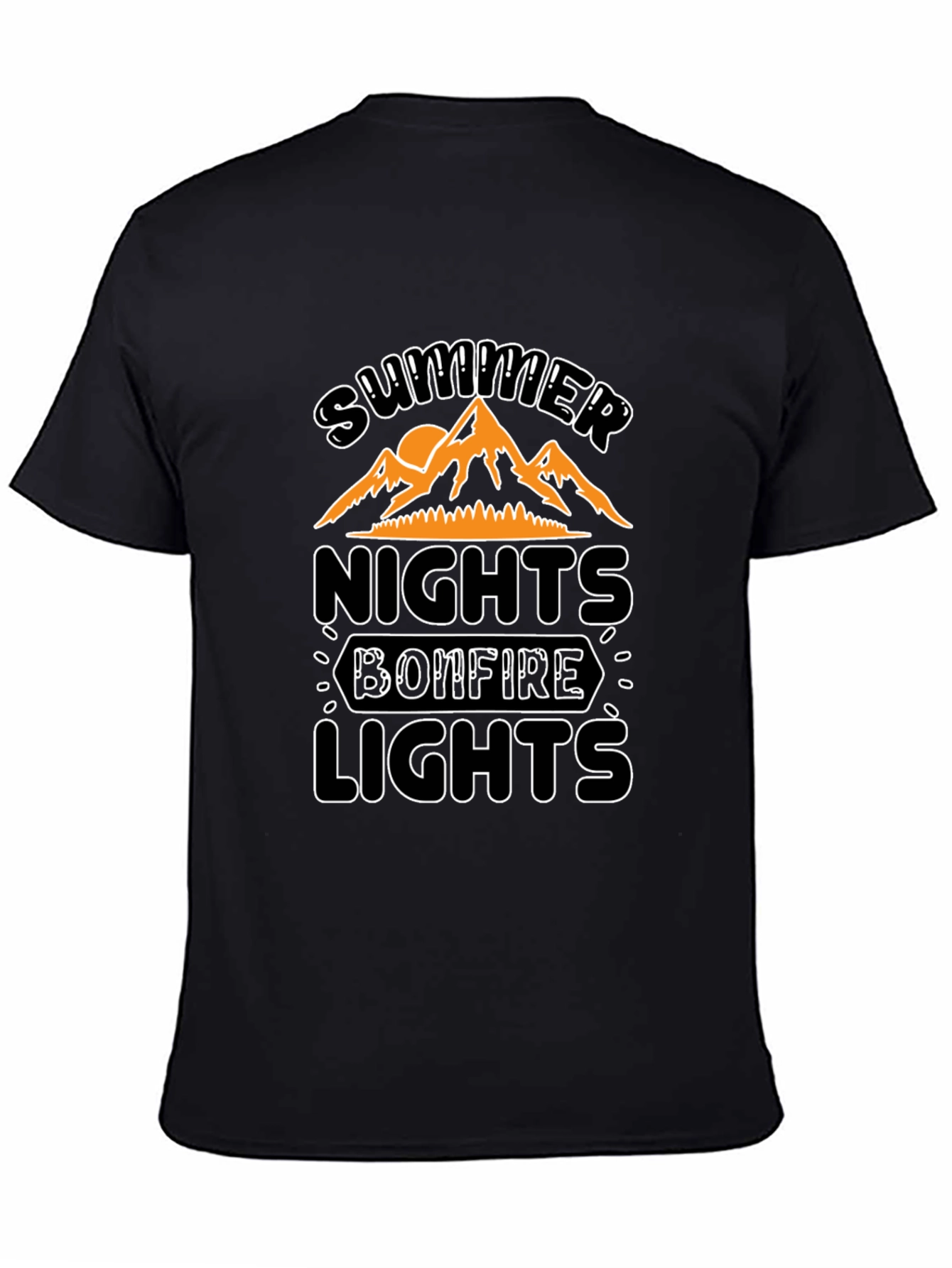 Summer Nights Bonfire Lights T-Shirt
