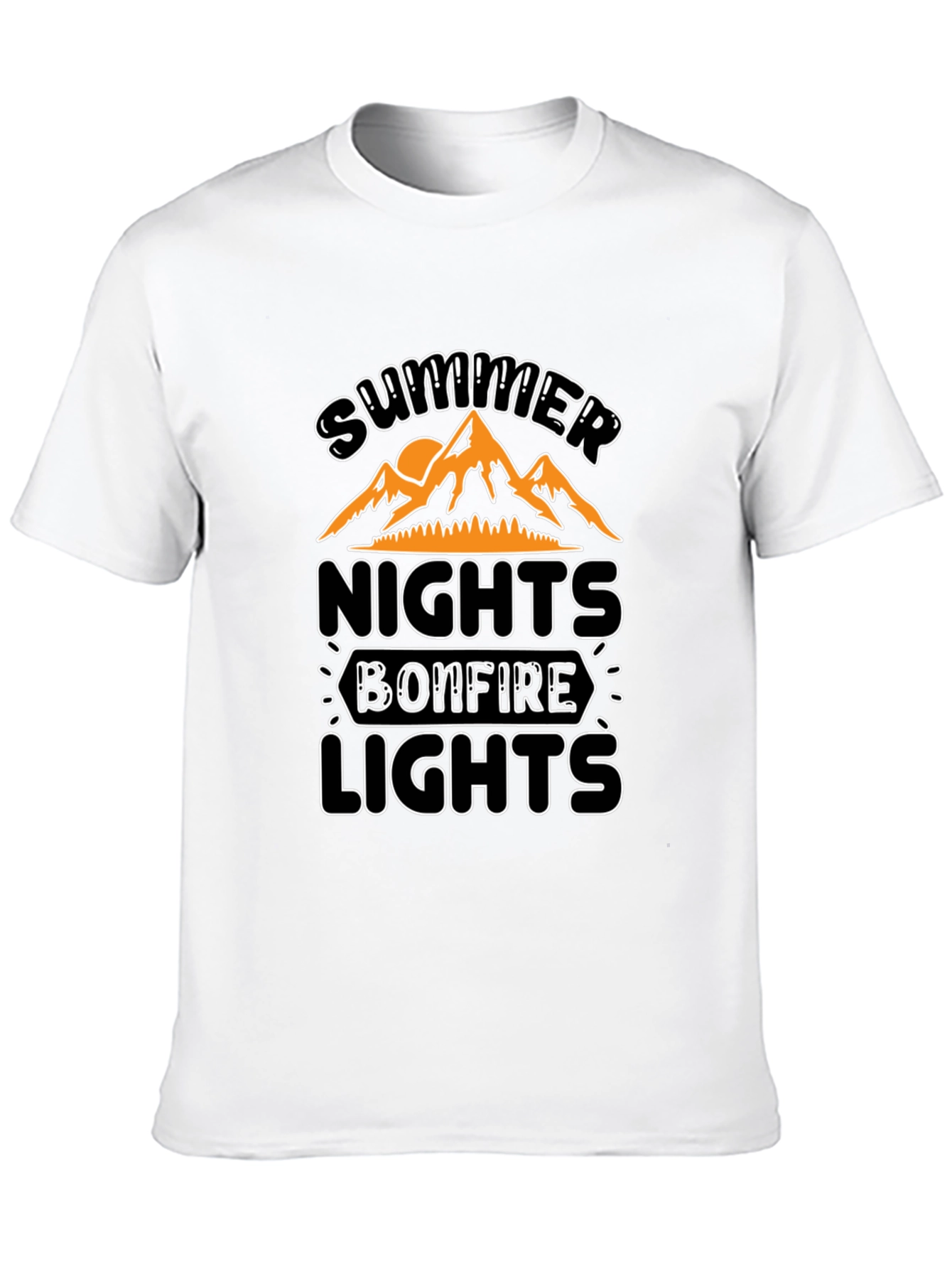 Summer Nights Bonfire Lights T-Shirt