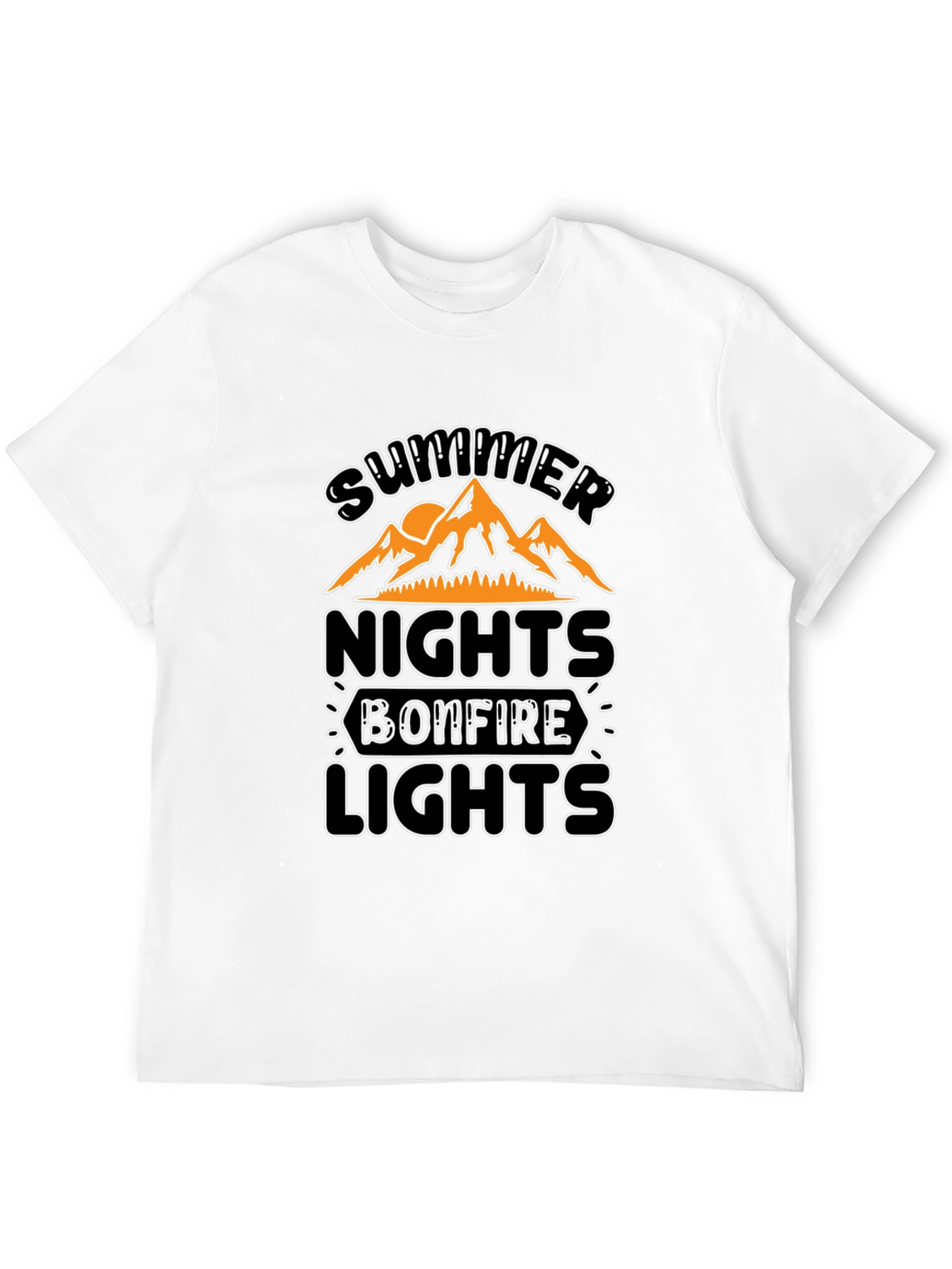Summer Nights Bonfire Lights T-Shirt