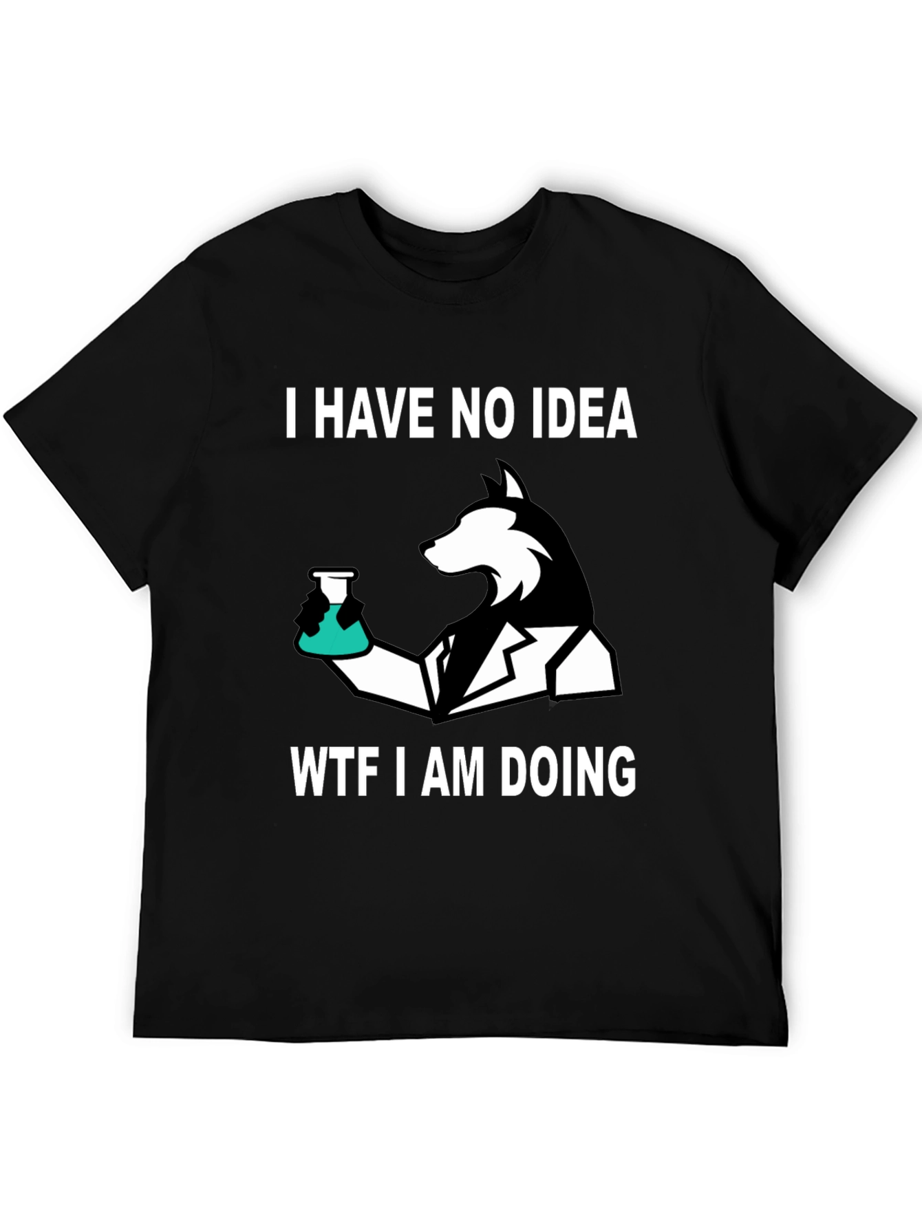 I Have No Idea Dog T-Shirt
