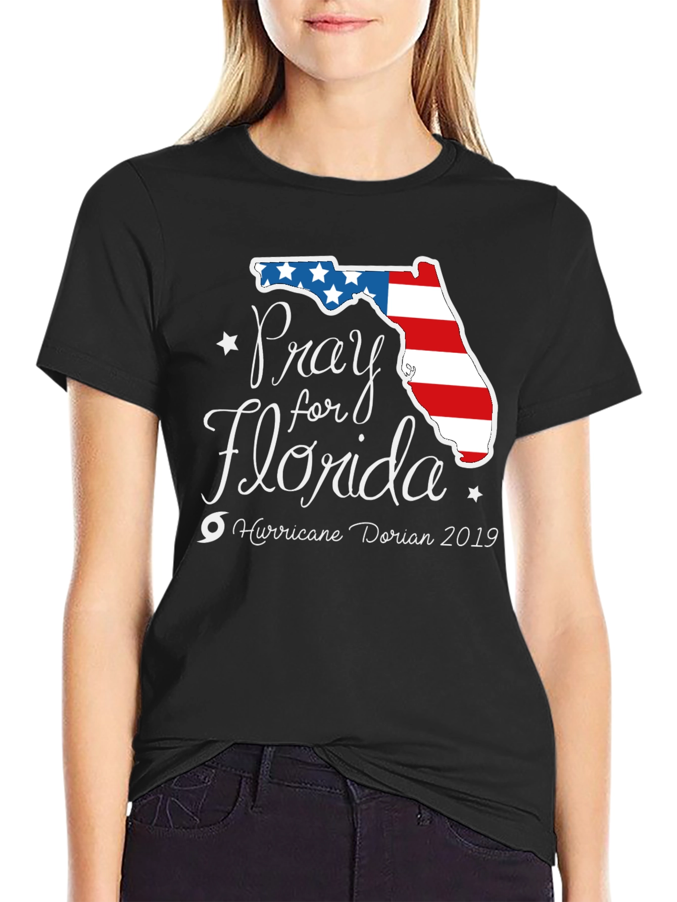 Pray for Florida Hurricane Dorian T-Shirt