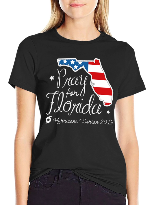 Pray for Florida Hurricane Dorian T-Shirt