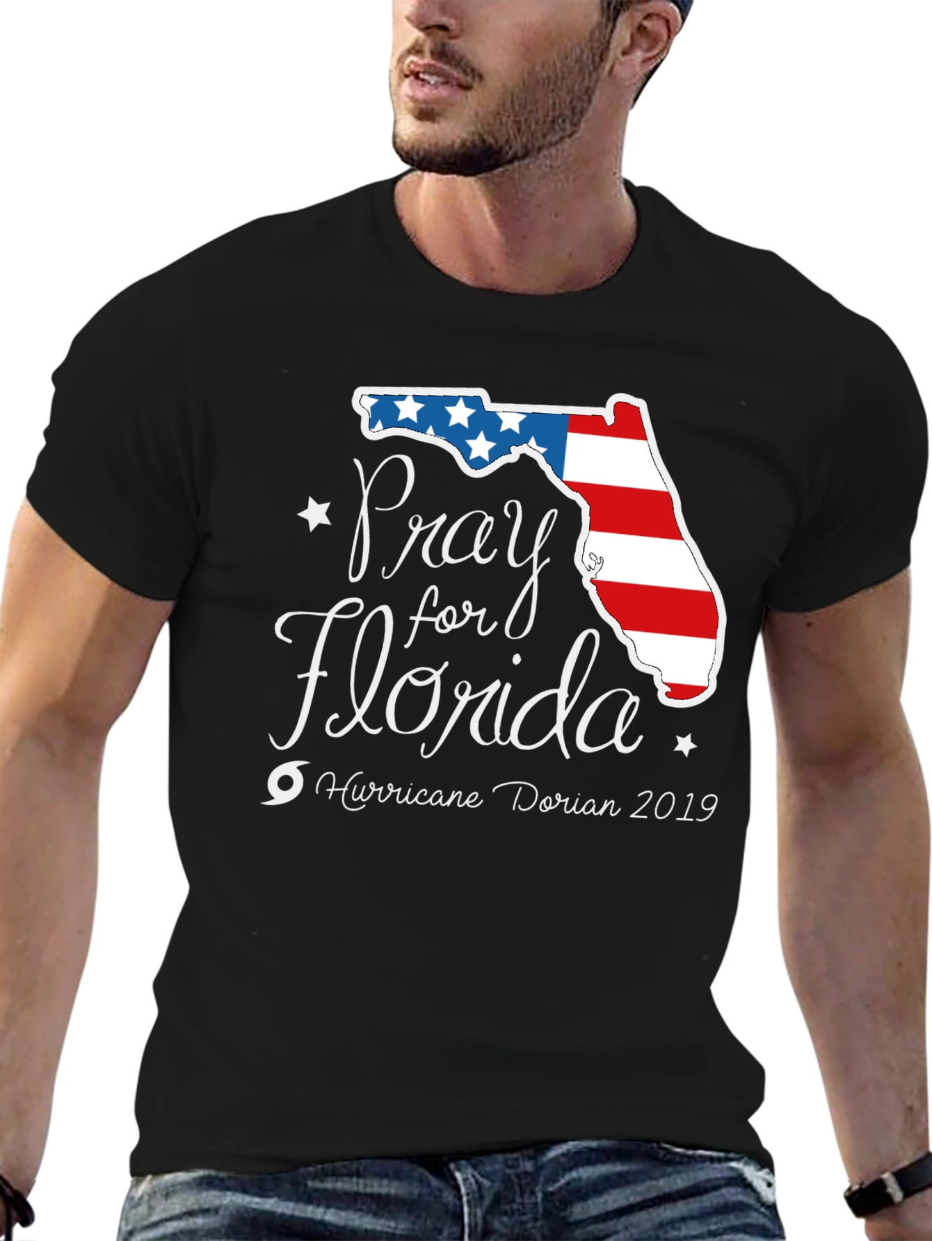 Pray for Florida Hurricane Dorian T-Shirt