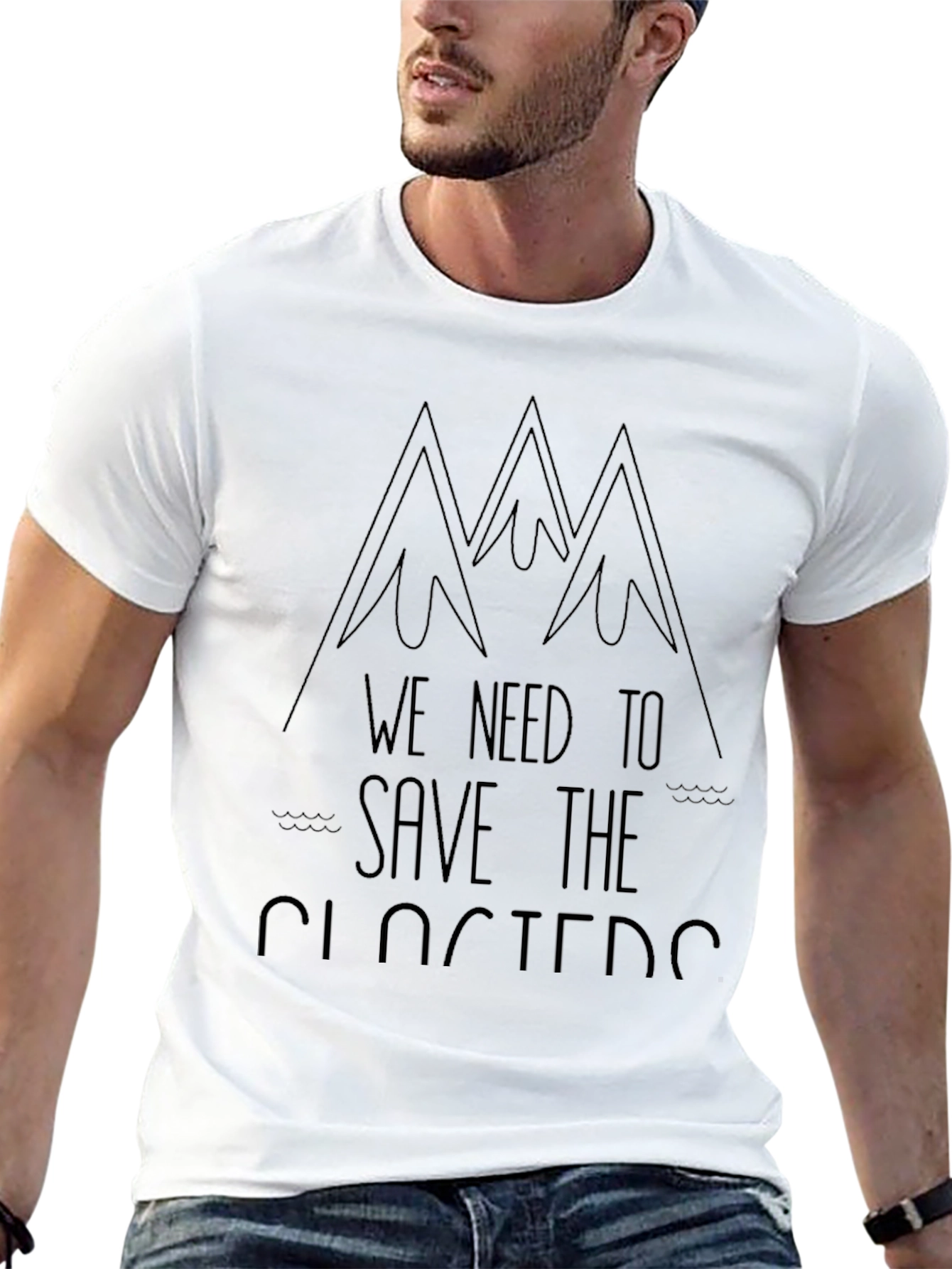 Save the Oysters Graphic Tee