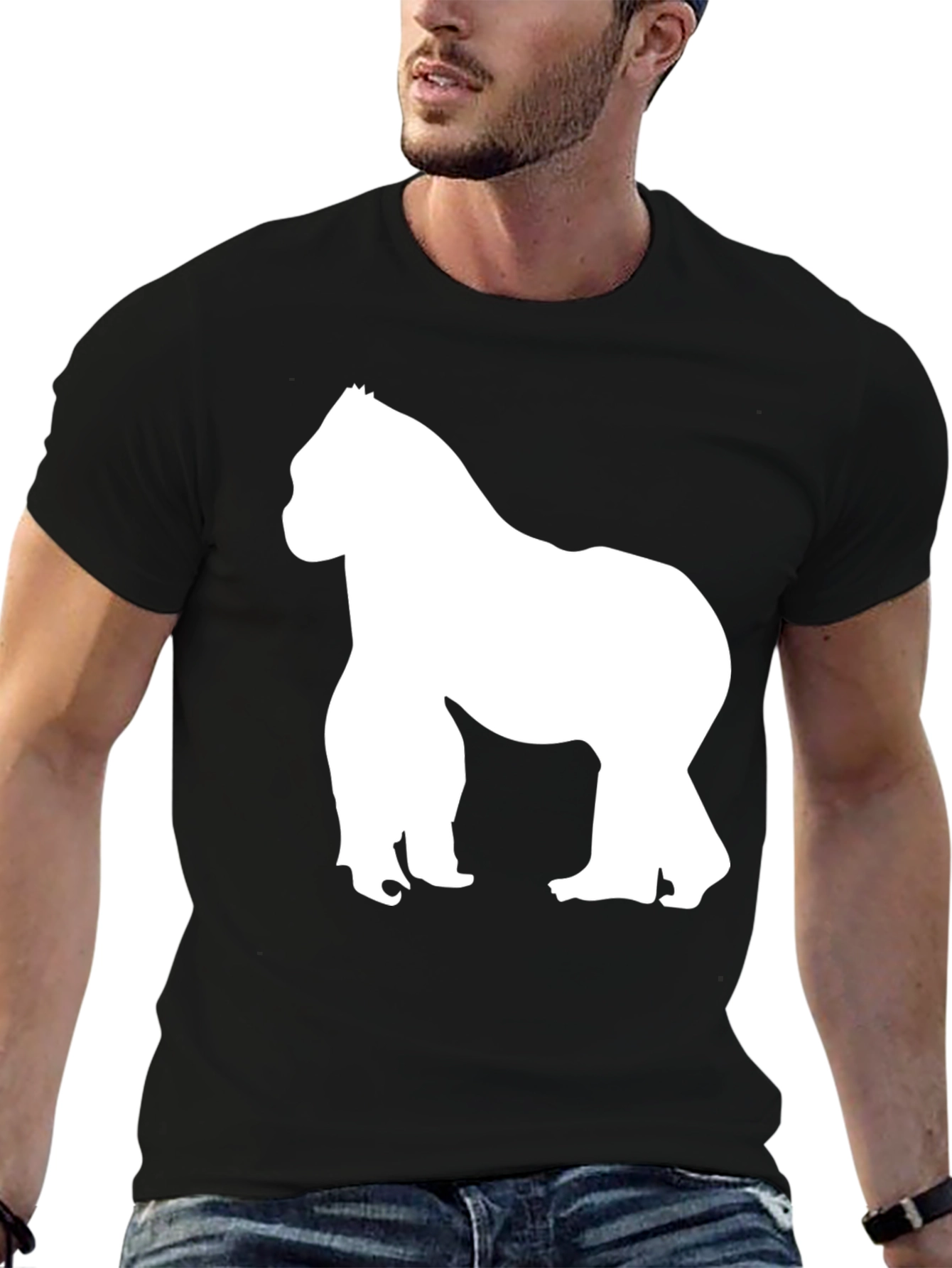 Gorilla Graphic Tee - Black Unisex T-Shirt
