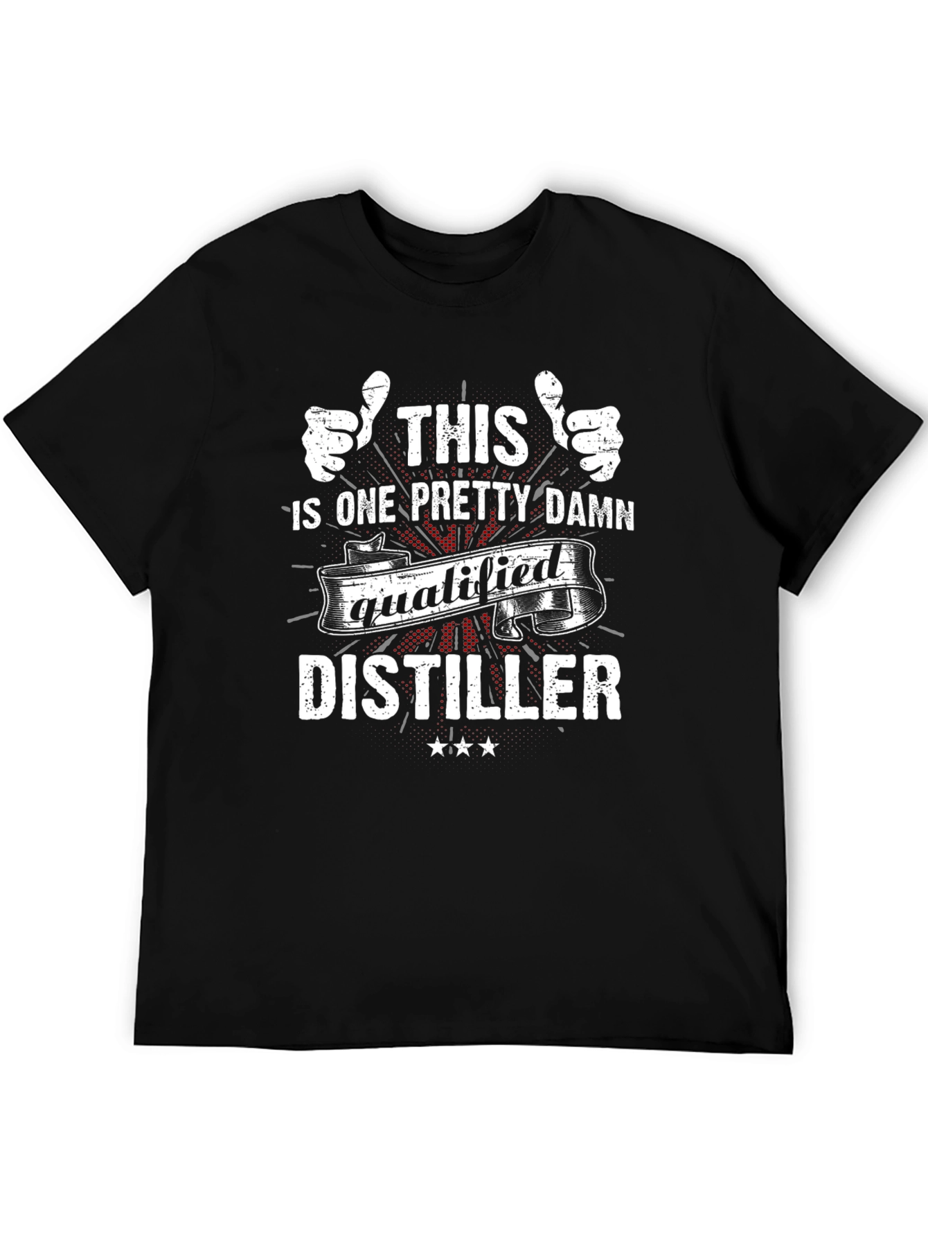 Qualified Distiller Graphic T-Shirt
