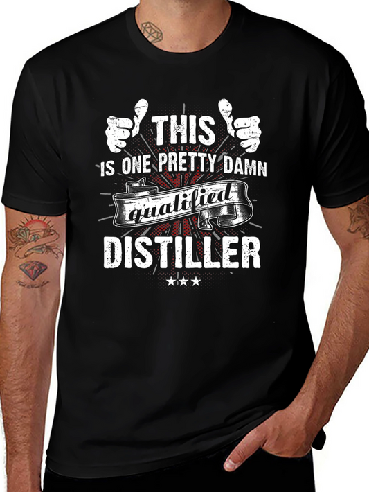 Qualified Distiller Graphic T-Shirt