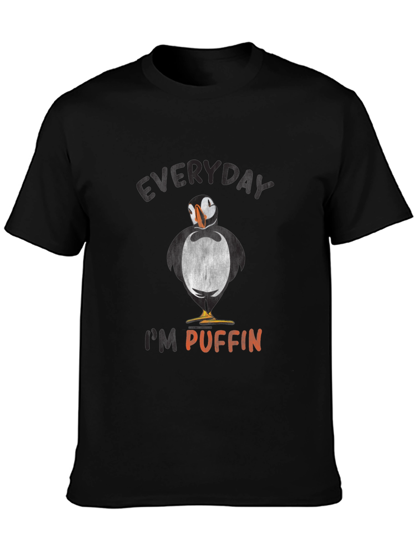 Everyday Im Puffin Graphic Tee