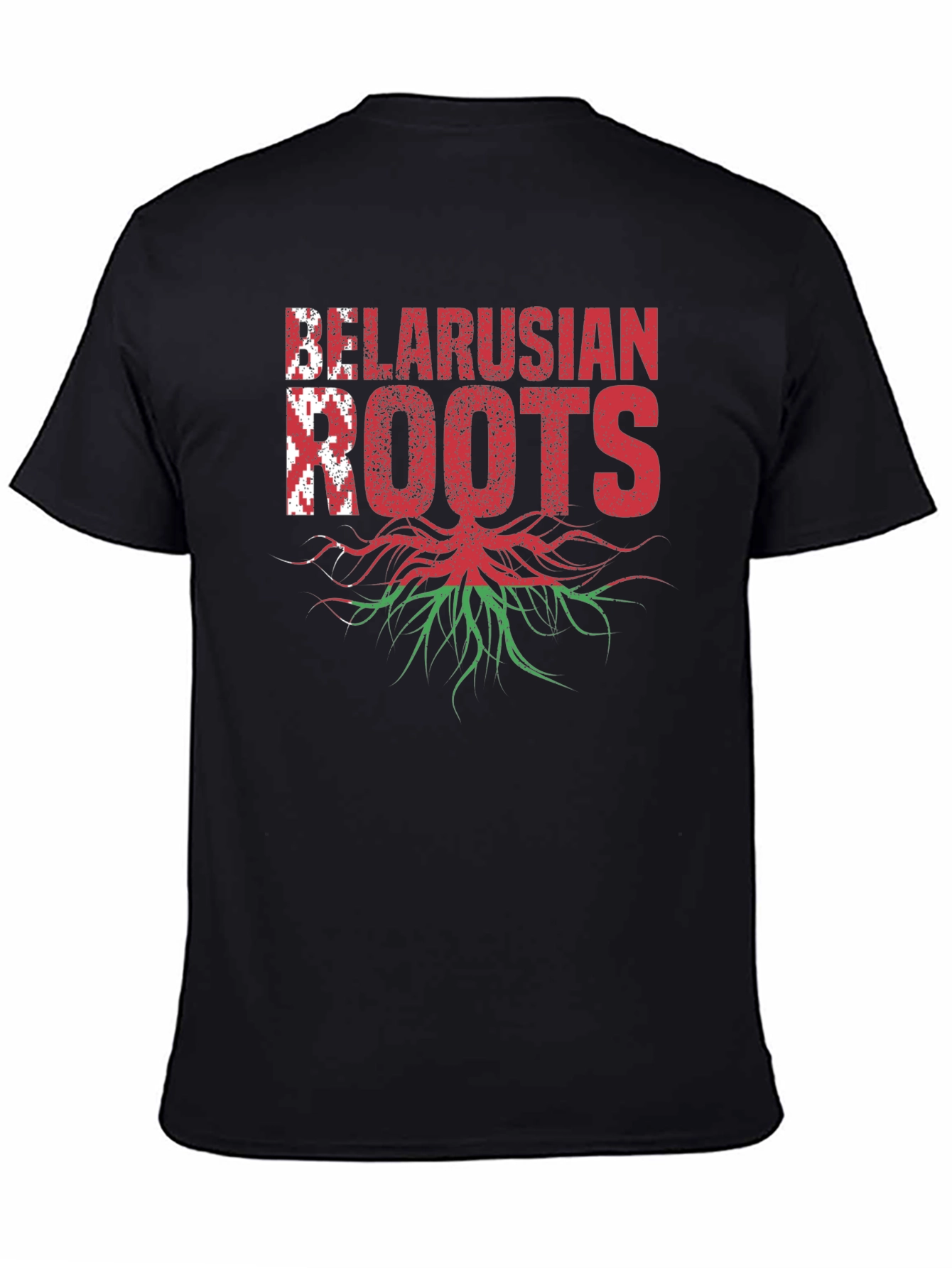 Belarusian Roots T-Shirt - Black