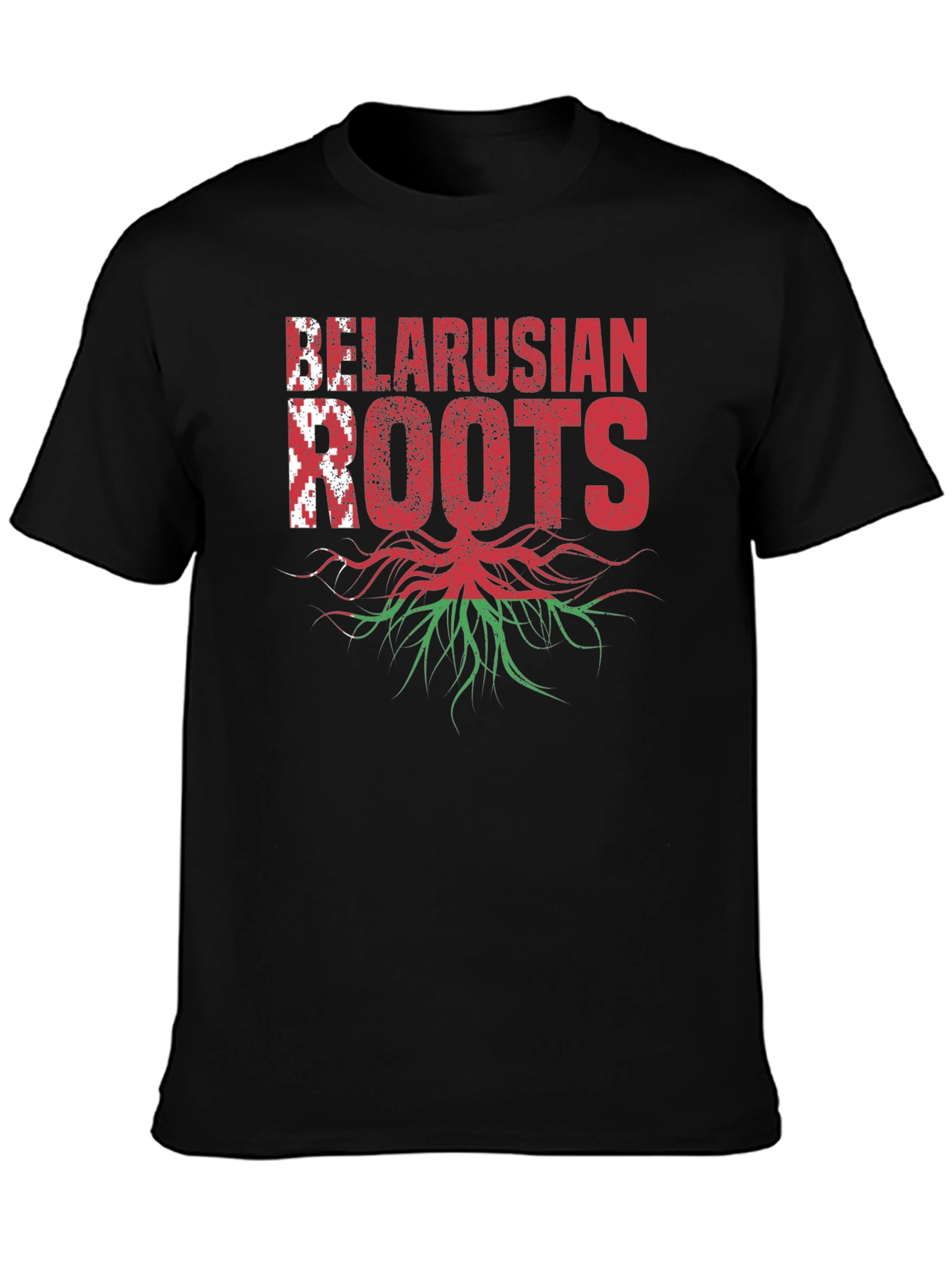 Belarusian Roots T-Shirt - Black