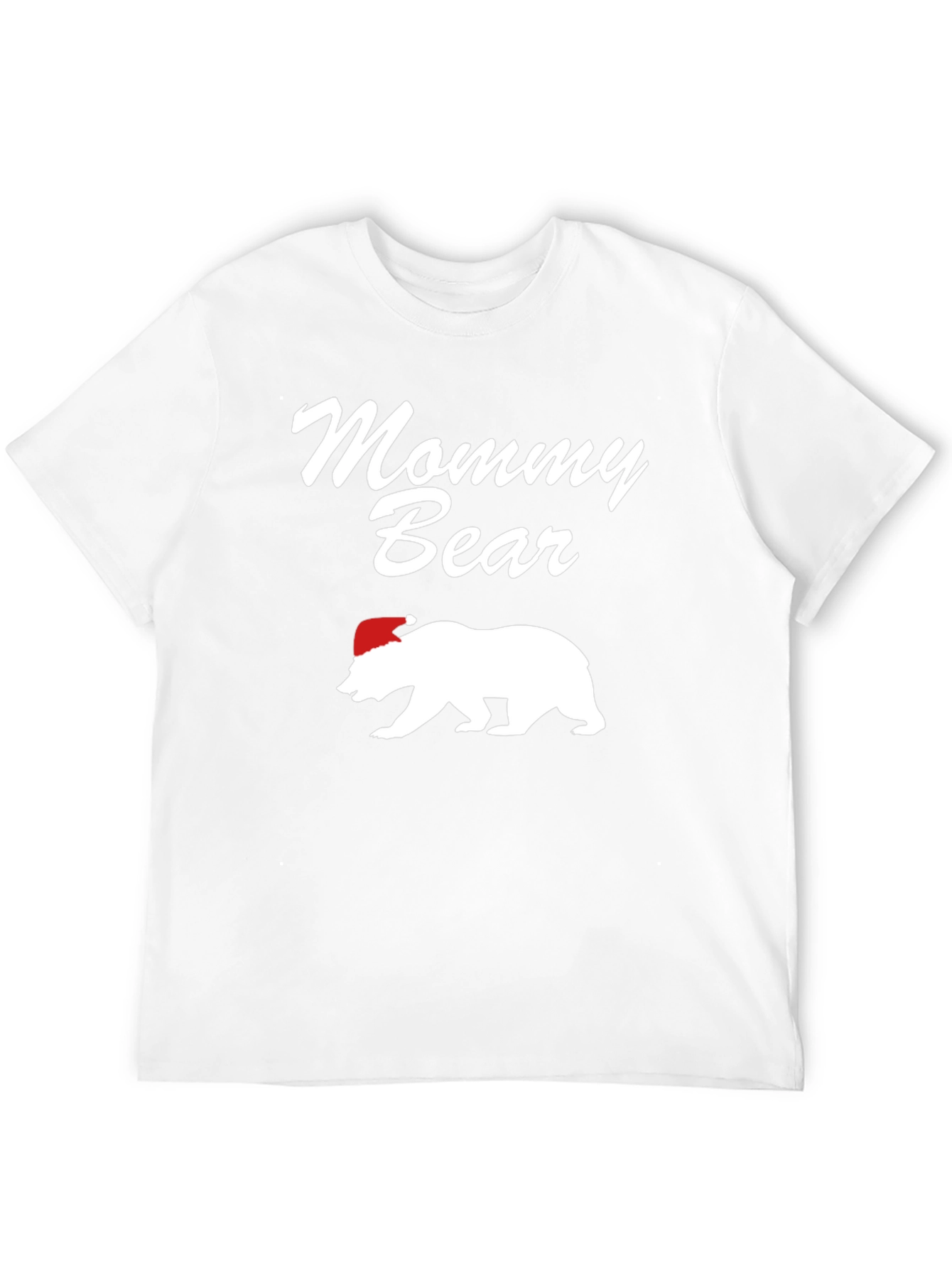 Mommy Bear Christmas T-Shirt - Holiday Family Matching Tee