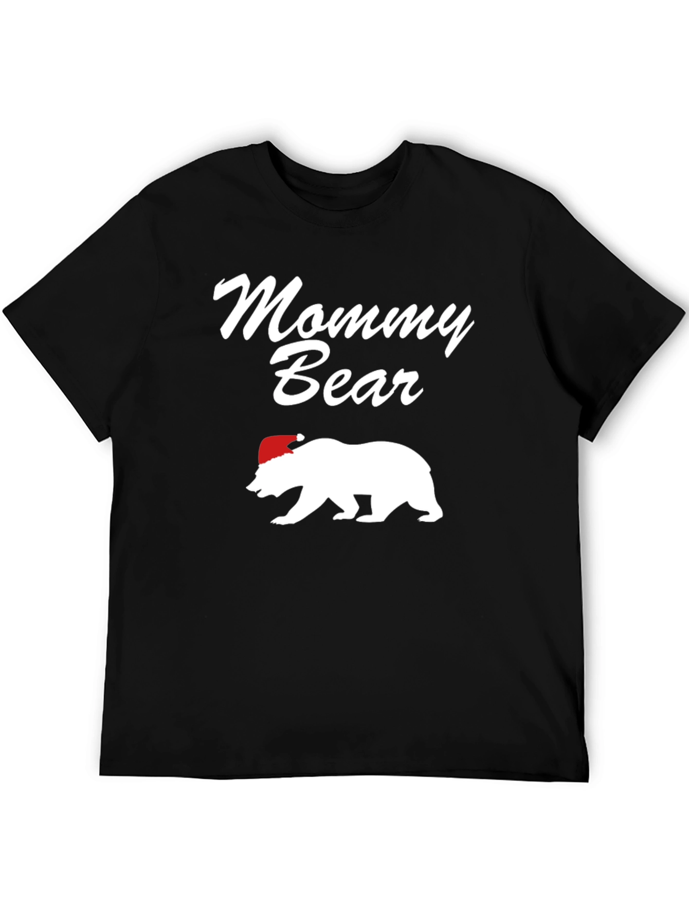 Mommy Bear Christmas T-Shirt - Holiday Family Matching Tee