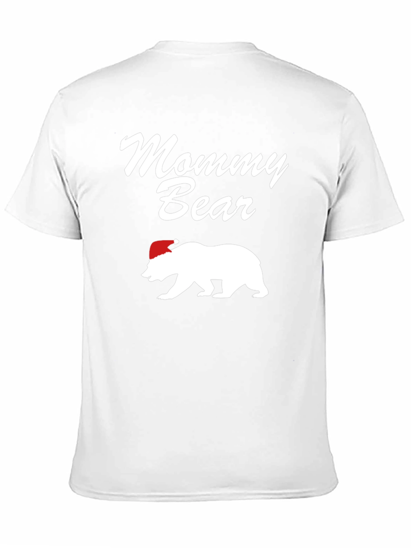 Mommy Bear Christmas T-Shirt - Holiday Family Matching Tee