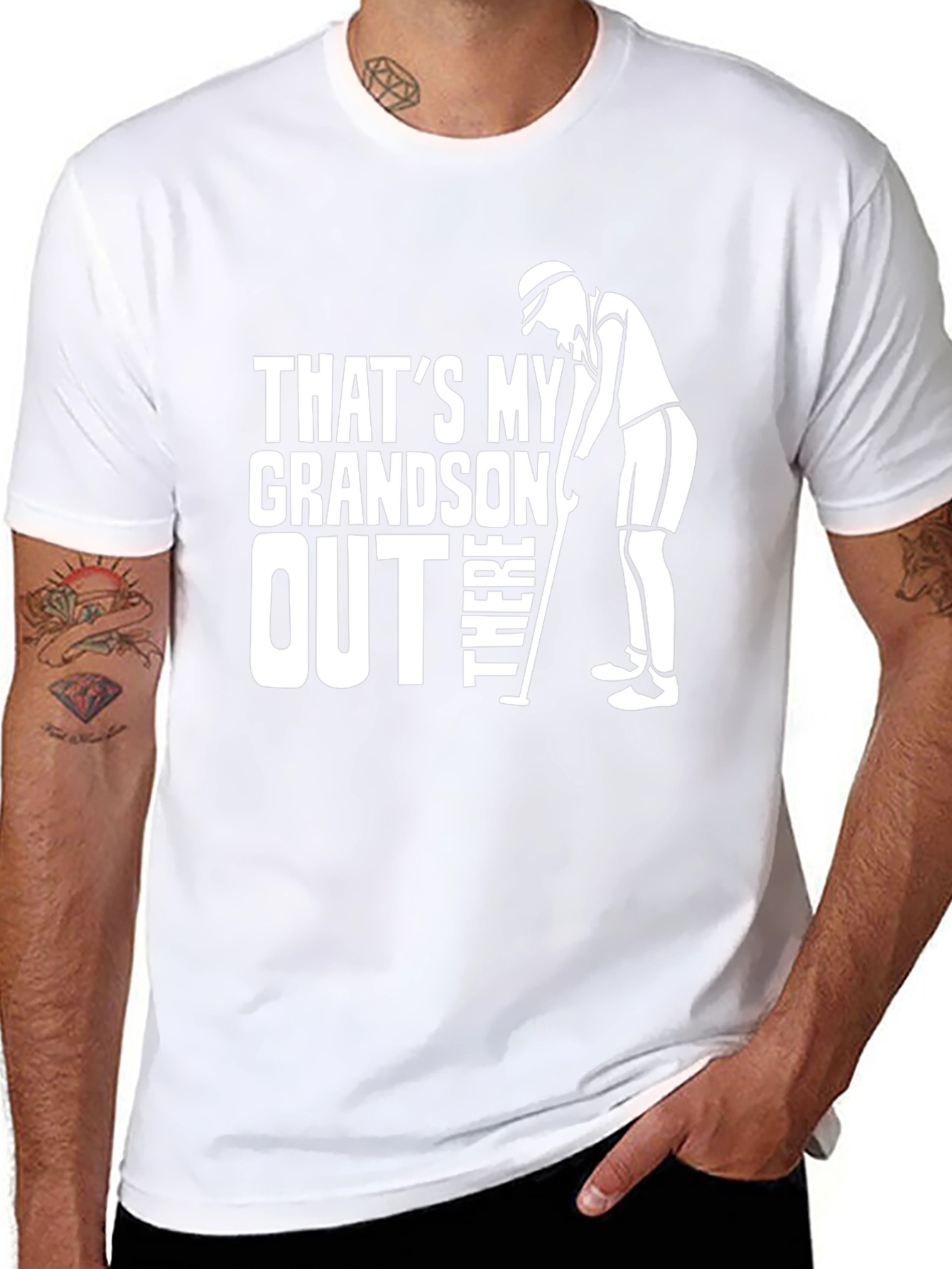 Thats My Grandson Out There T-Shirt - Golfer Tee