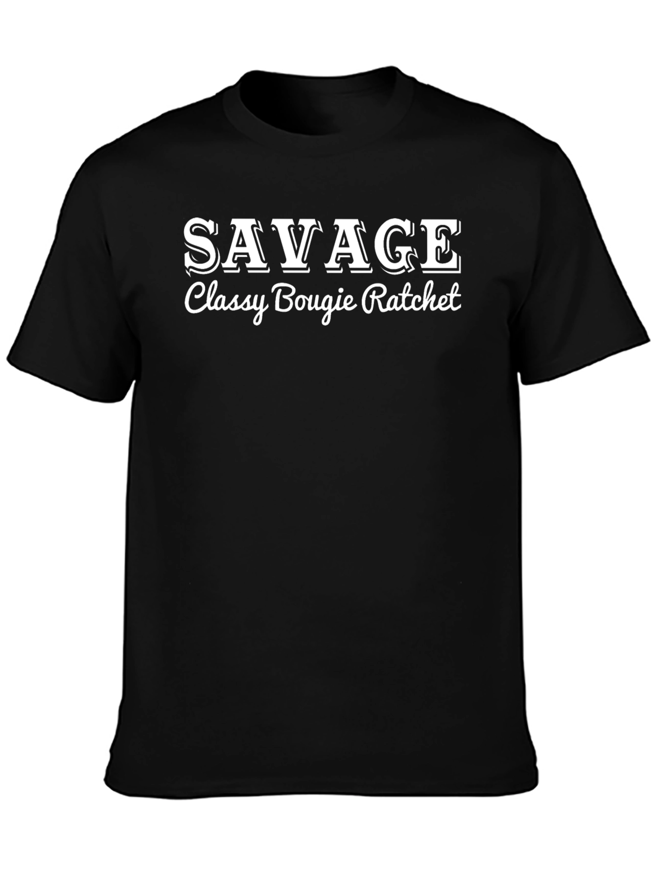 Savage Classy Bougie Ratchet Graphic T-Shirt