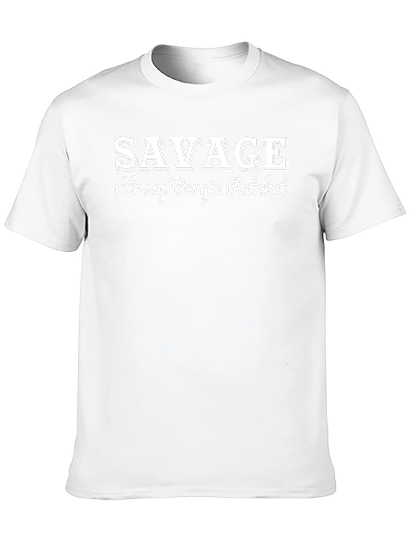 Savage Classy Bougie Ratchet Graphic T-Shirt