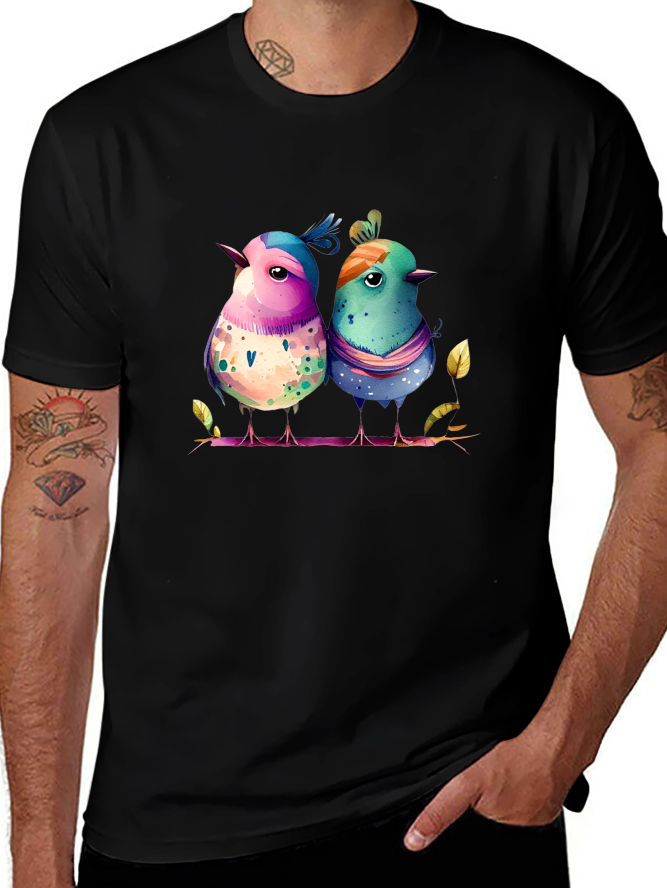 Birds on a Branch Graphic Tee