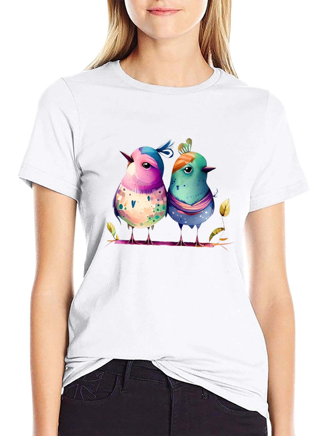 Birds on a Branch Graphic Tee