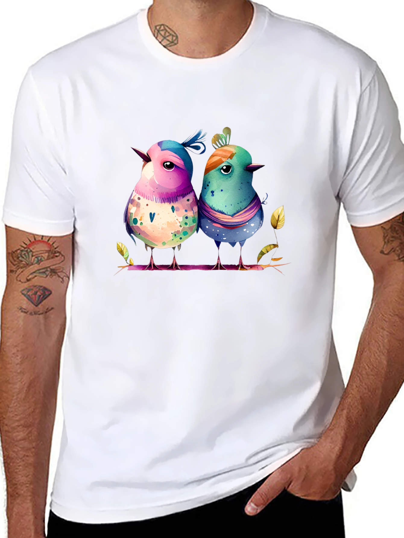 Birds on a Branch Graphic Tee