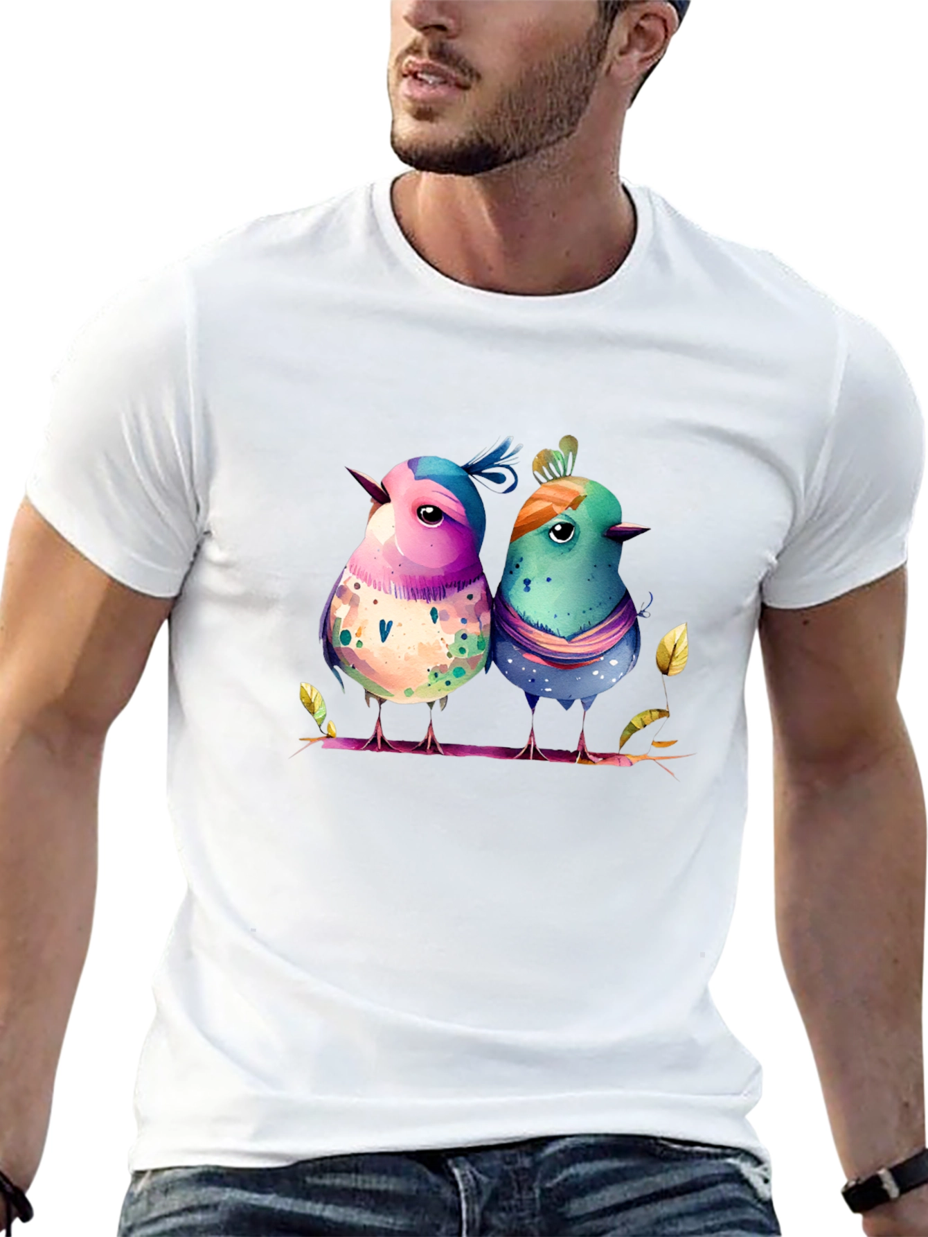 Birds on a Branch Graphic Tee