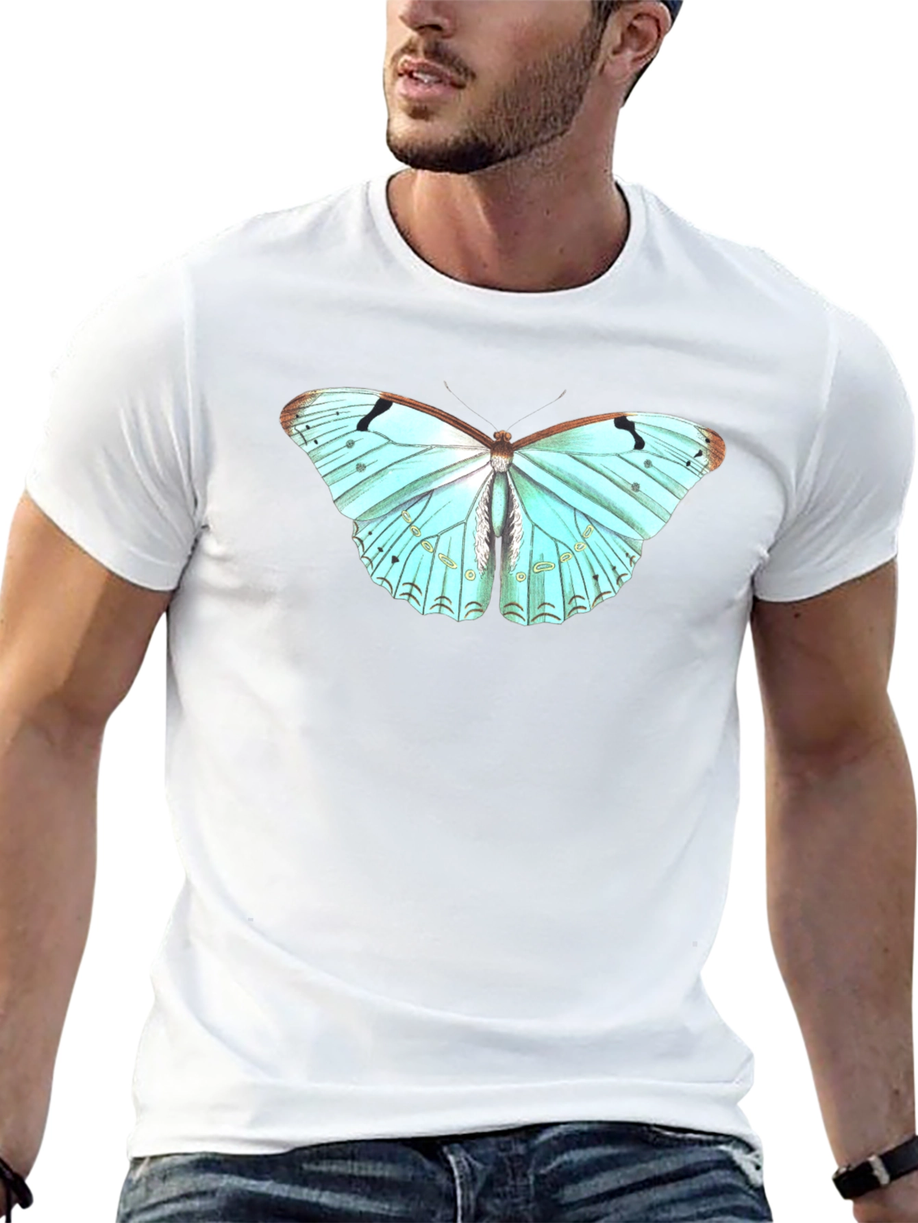 Butterfly Print T-Shirt