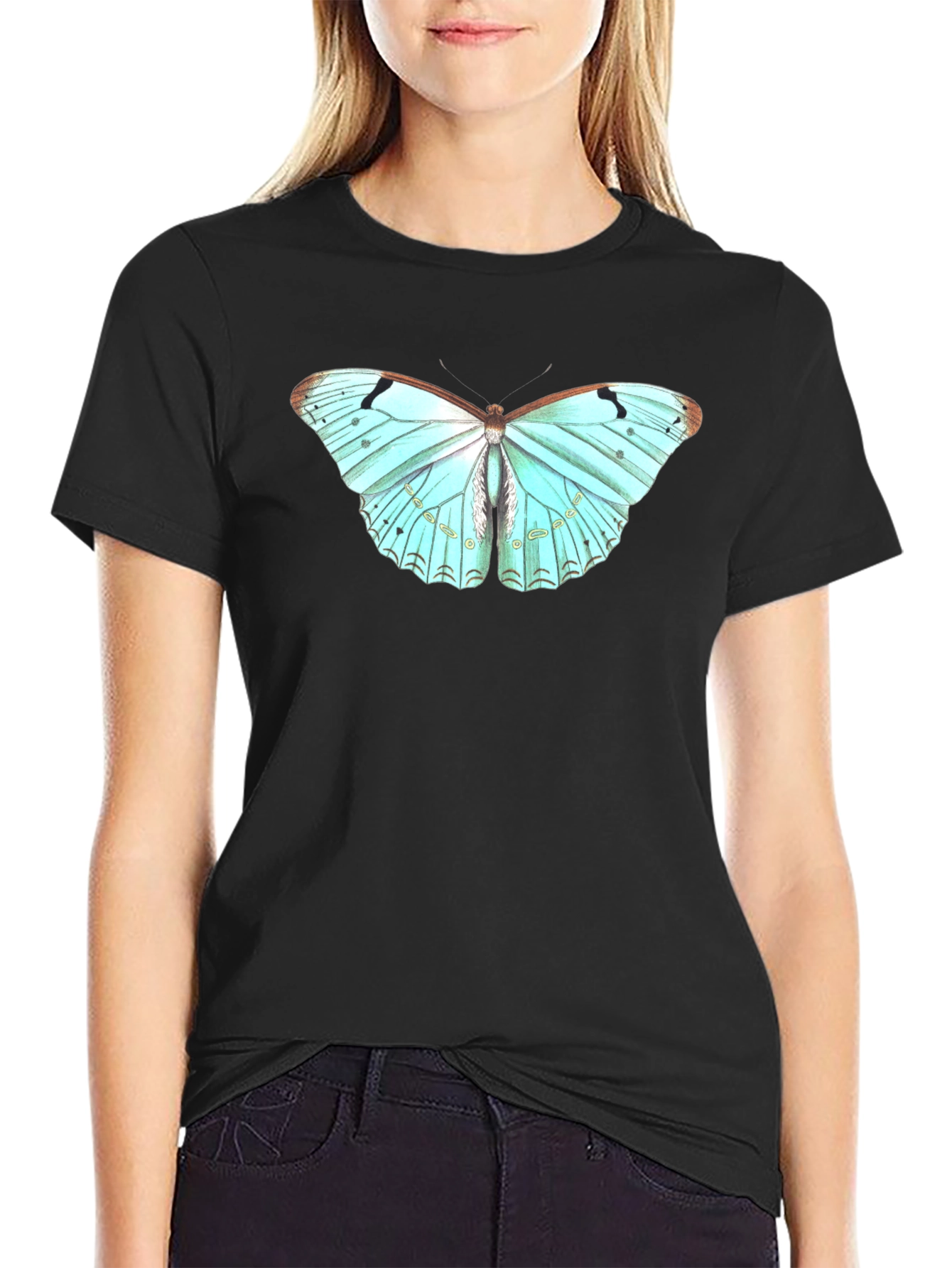 Butterfly Print T-Shirt