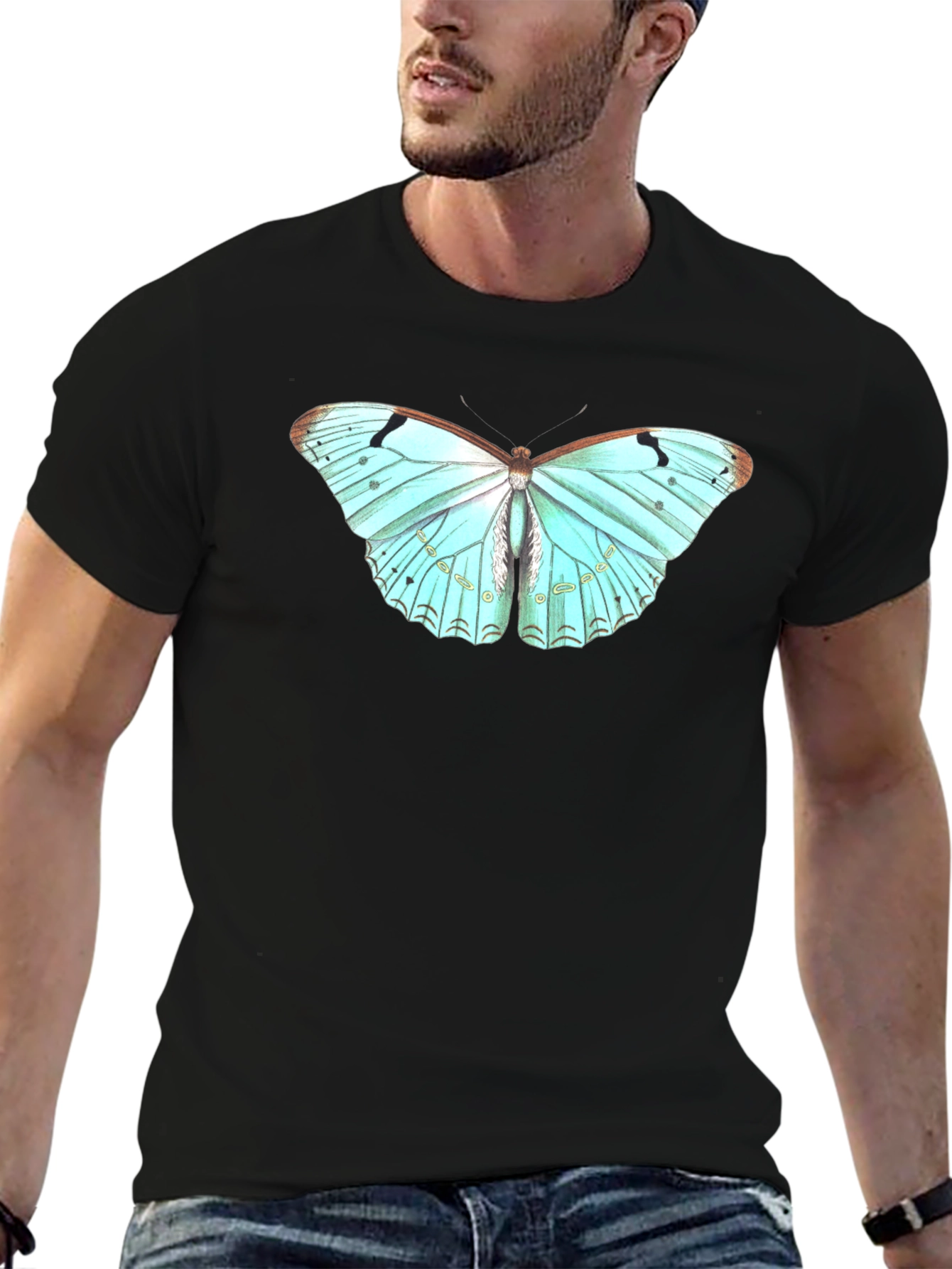 Butterfly Print T-Shirt