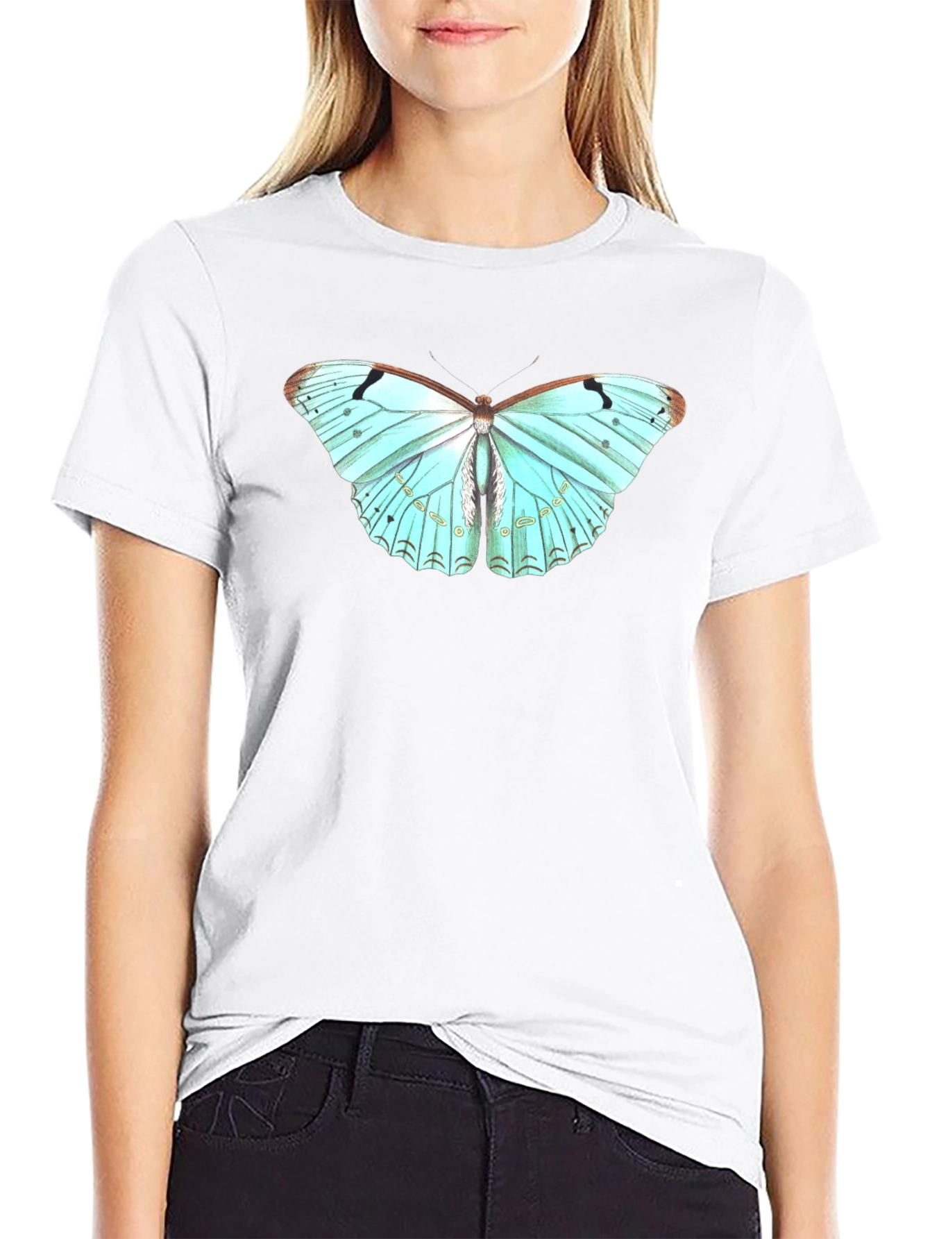 Butterfly Print T-Shirt