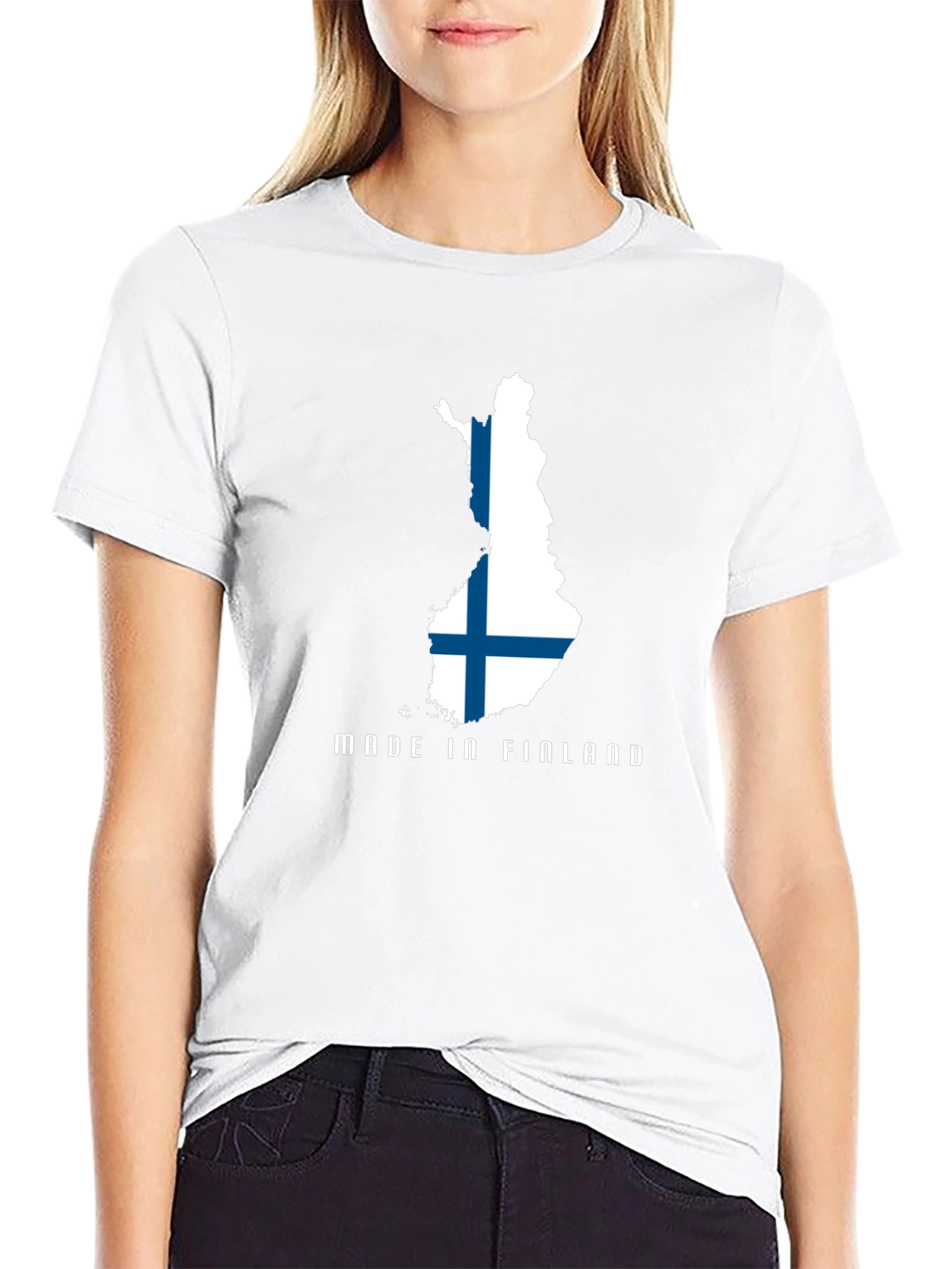 Made in Finland Flag T-Shirt