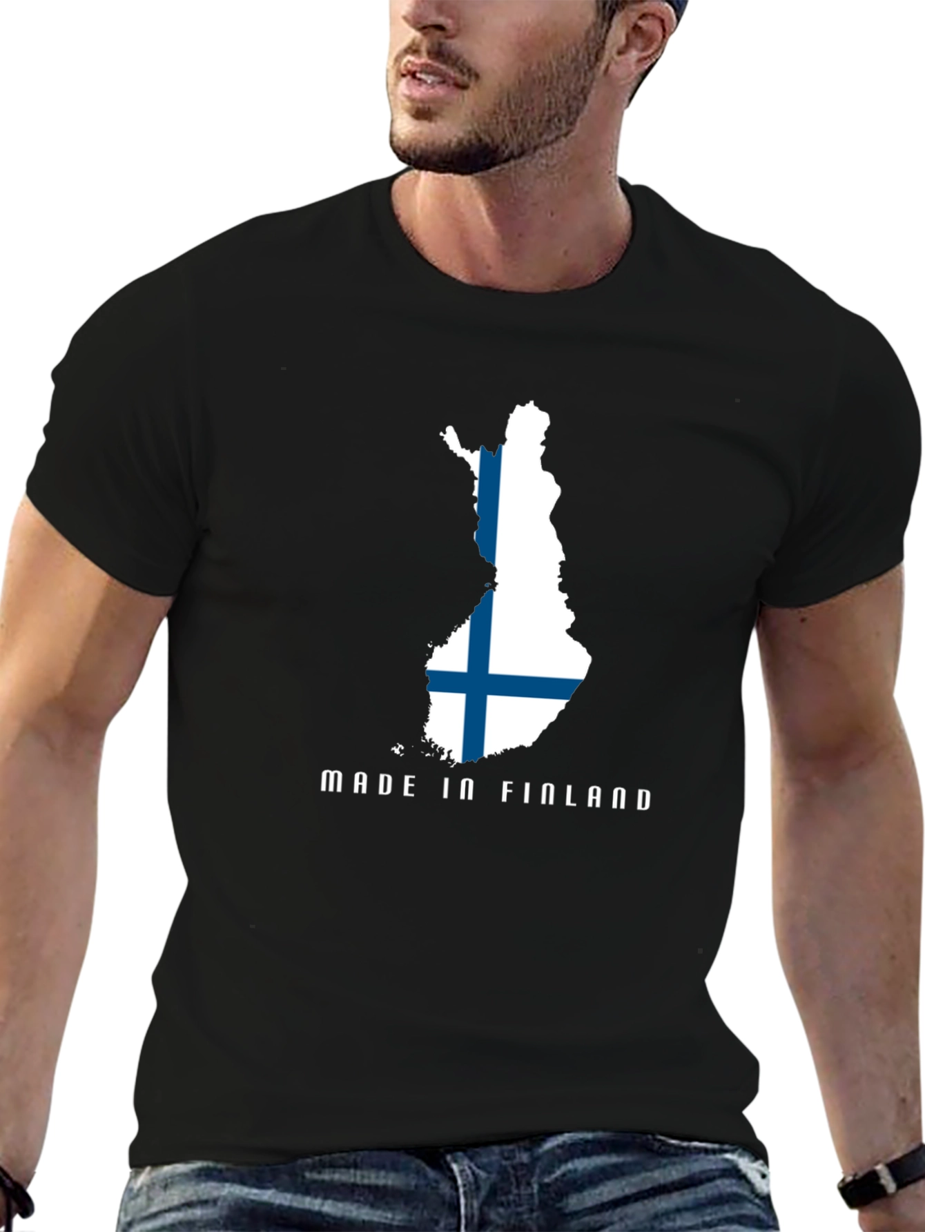 Made in Finland Flag T-Shirt