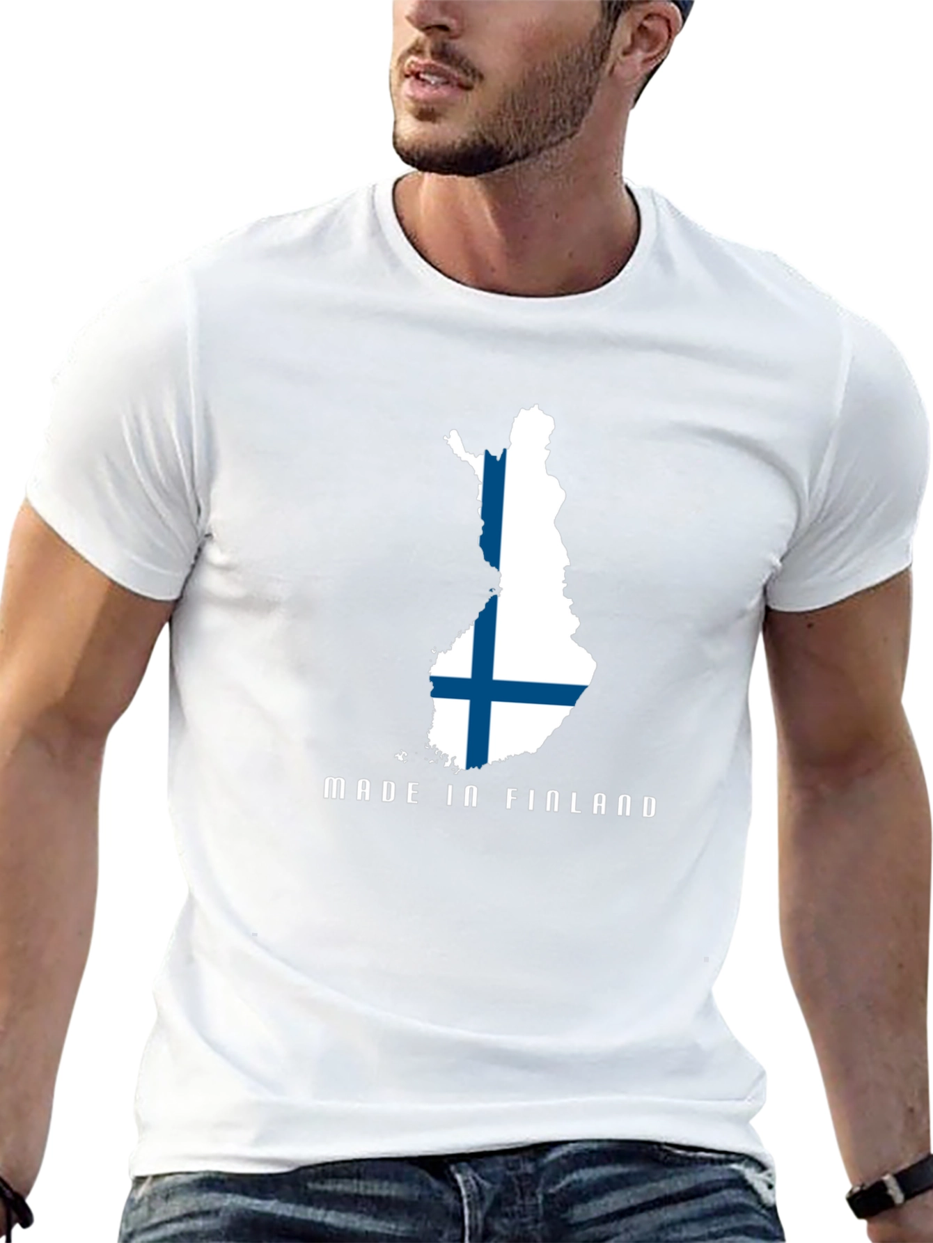 Made in Finland Flag T-Shirt