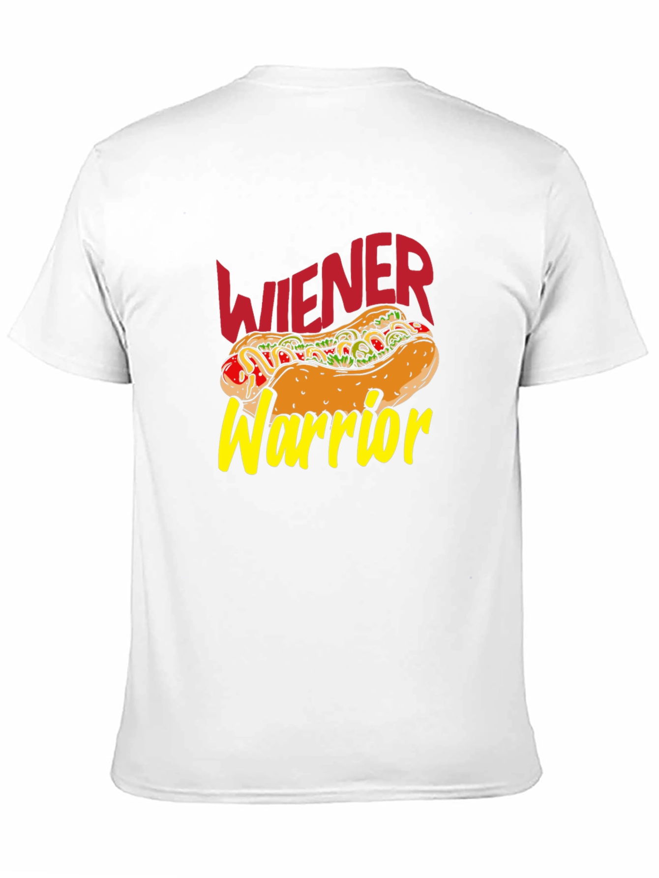 Wiener Warrior T-Shirt - Hot Dog Graphic Tee