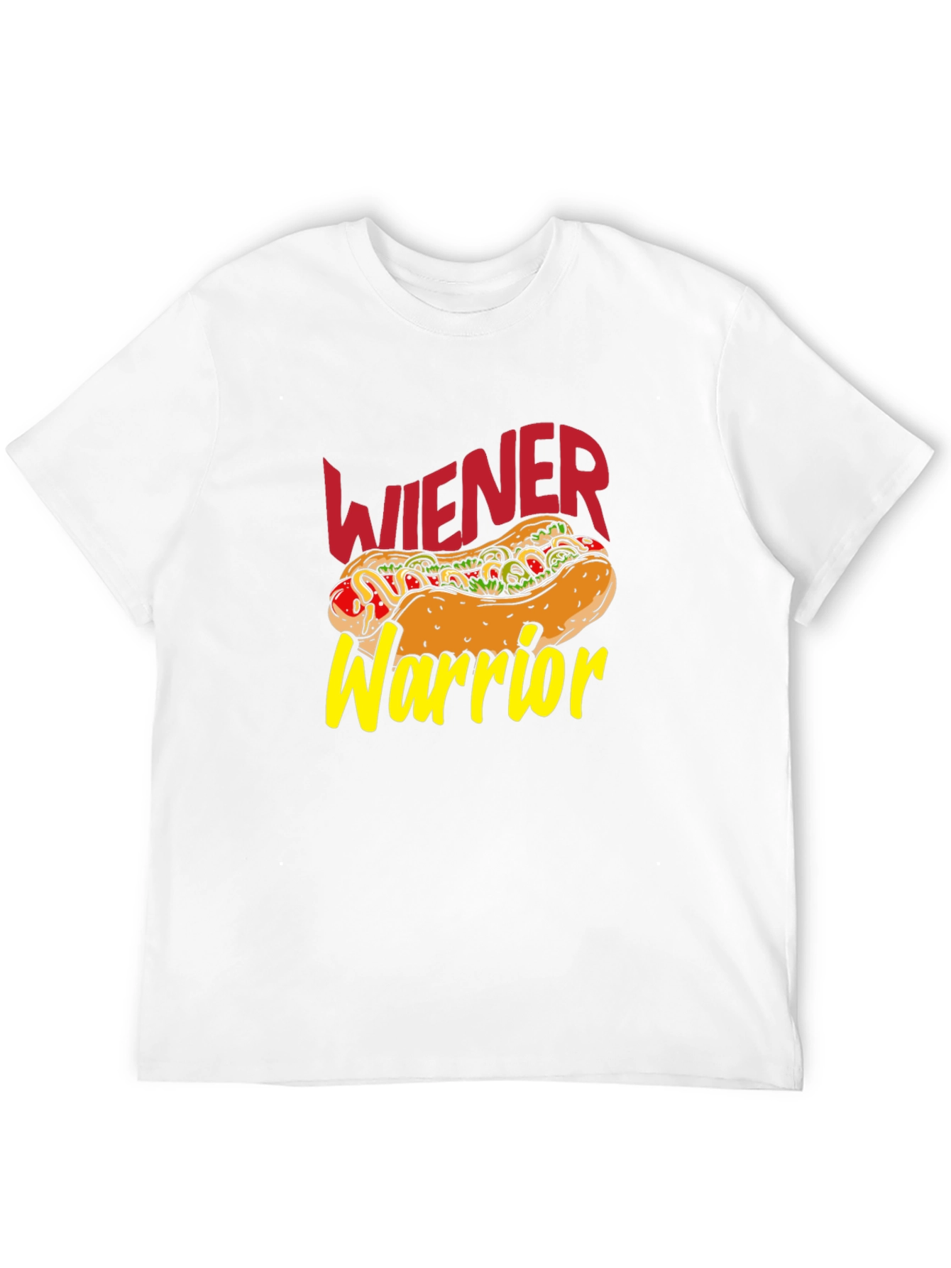 Wiener Warrior T-Shirt - Hot Dog Graphic Tee