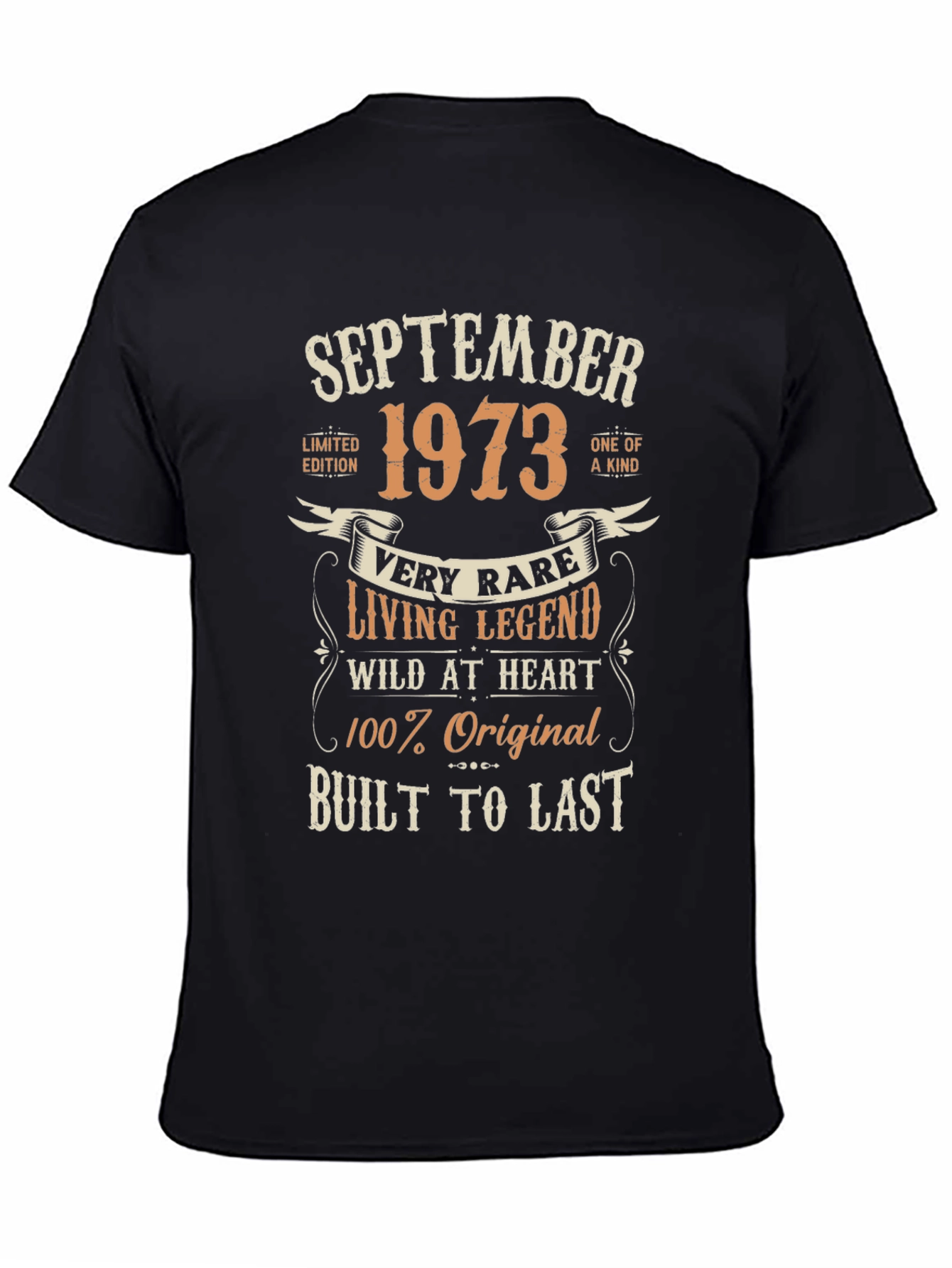 September 1973 Limited Edition Birthday T-Shirt