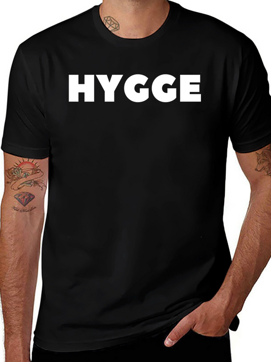 Hygge Black T-Shirt - Comfortable & Stylish