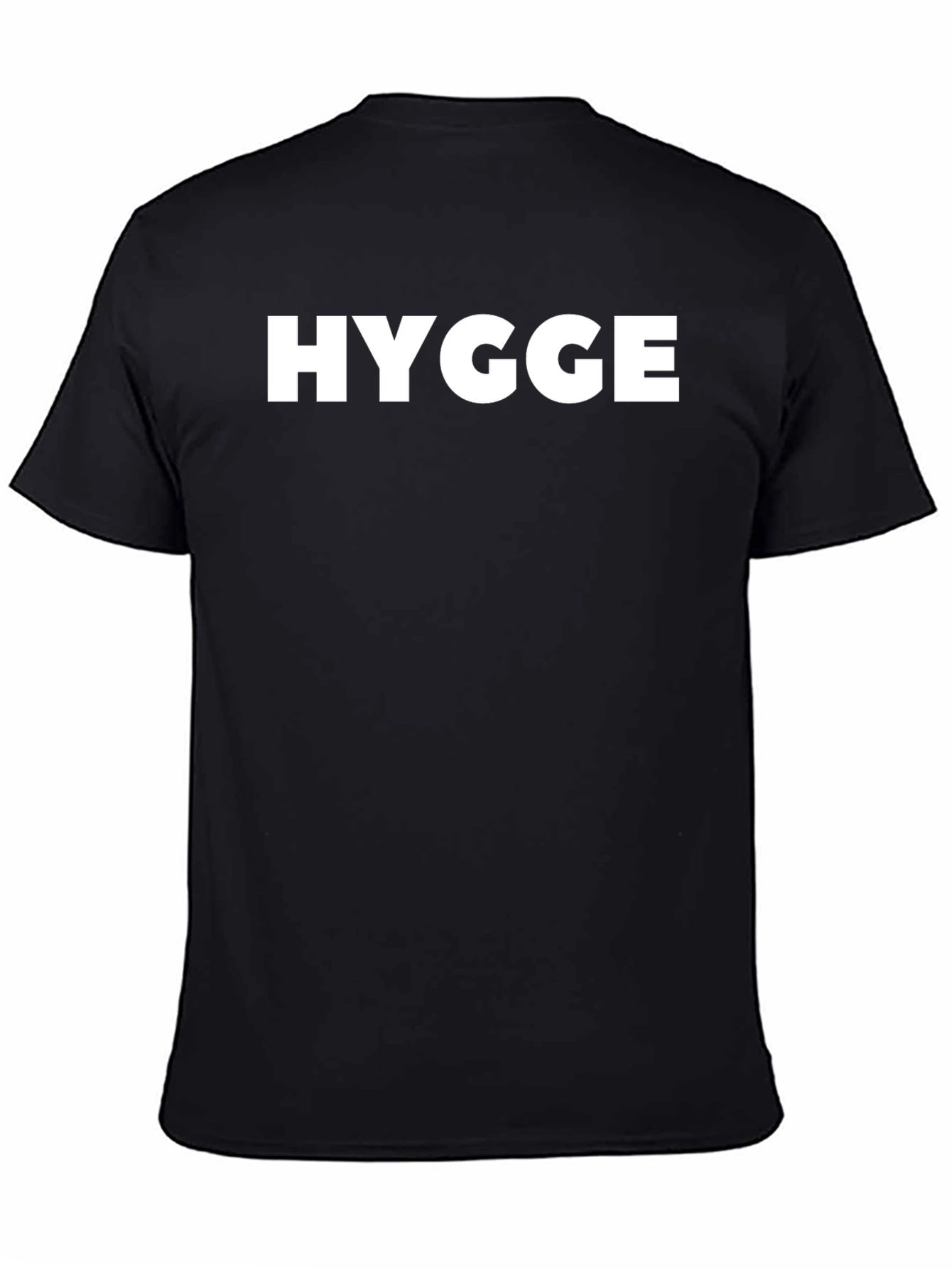 Hygge Black T-Shirt - Comfortable & Stylish