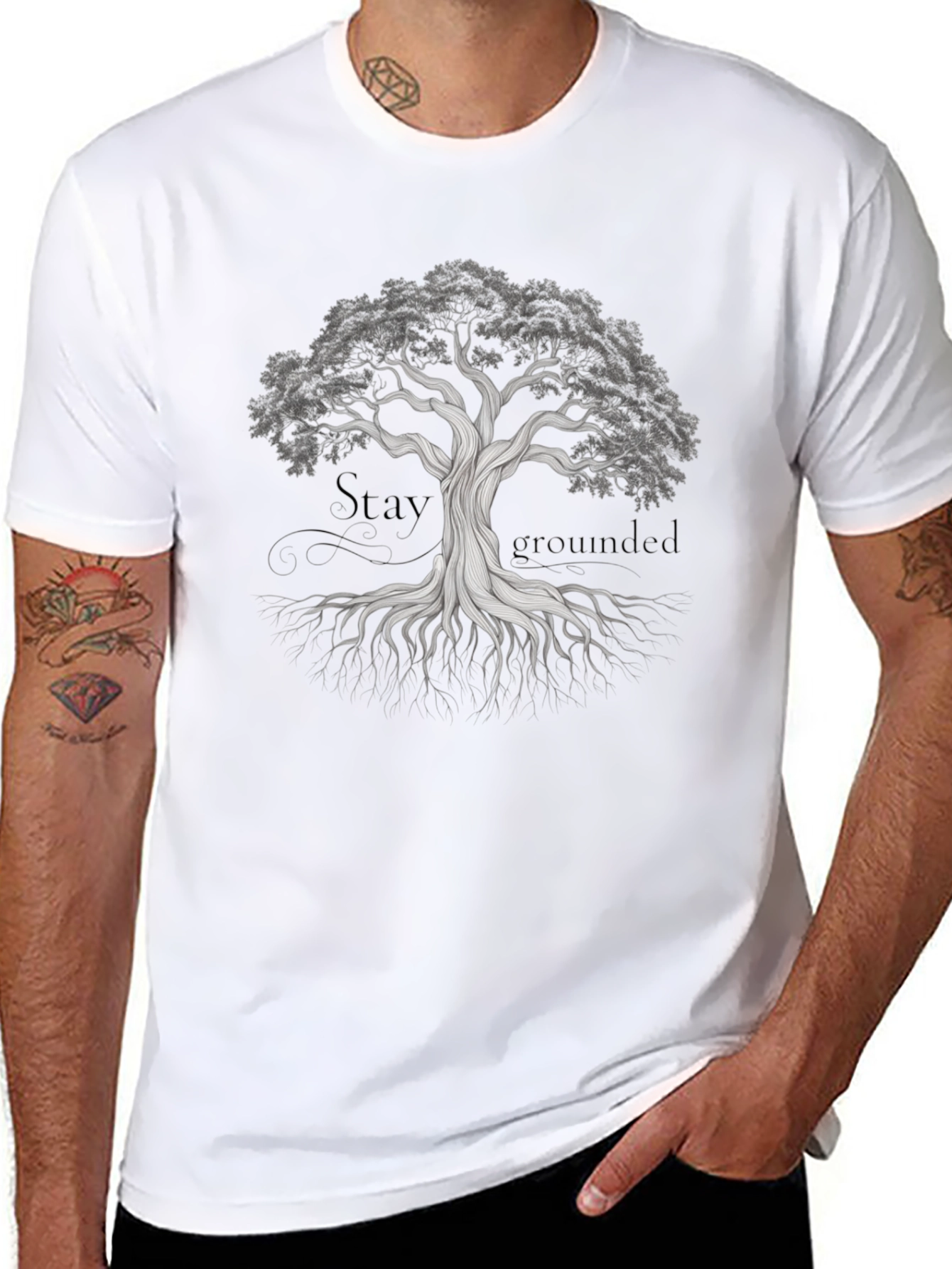Tree of Life Graphic Tee - Stay Grounded