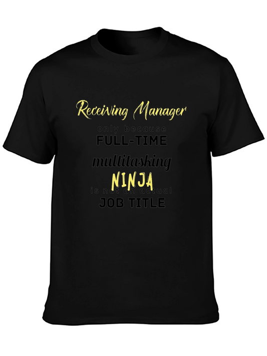 Receiving Manager Ninja T-Shirt