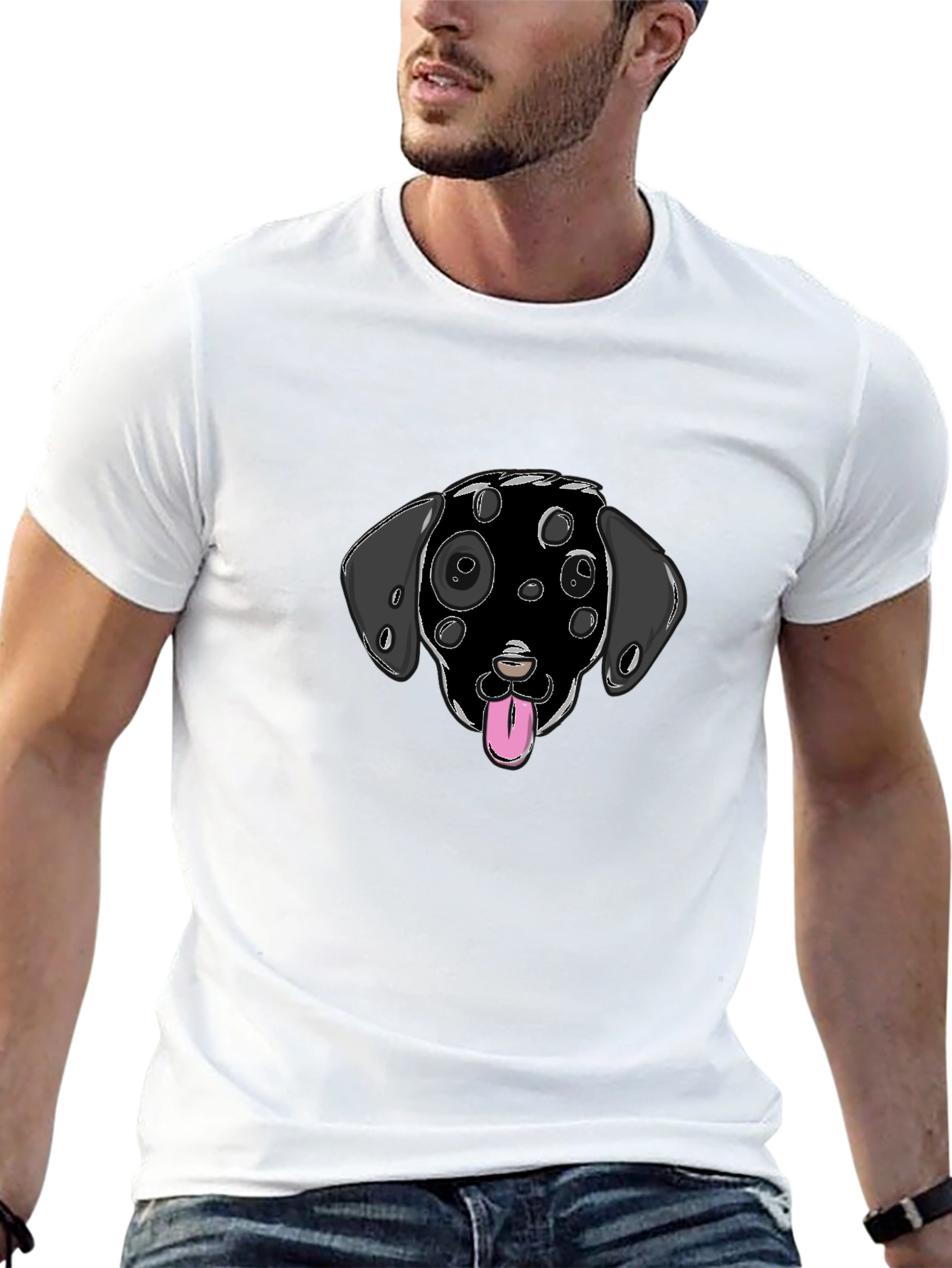 Black Dog Spot T-Shirt