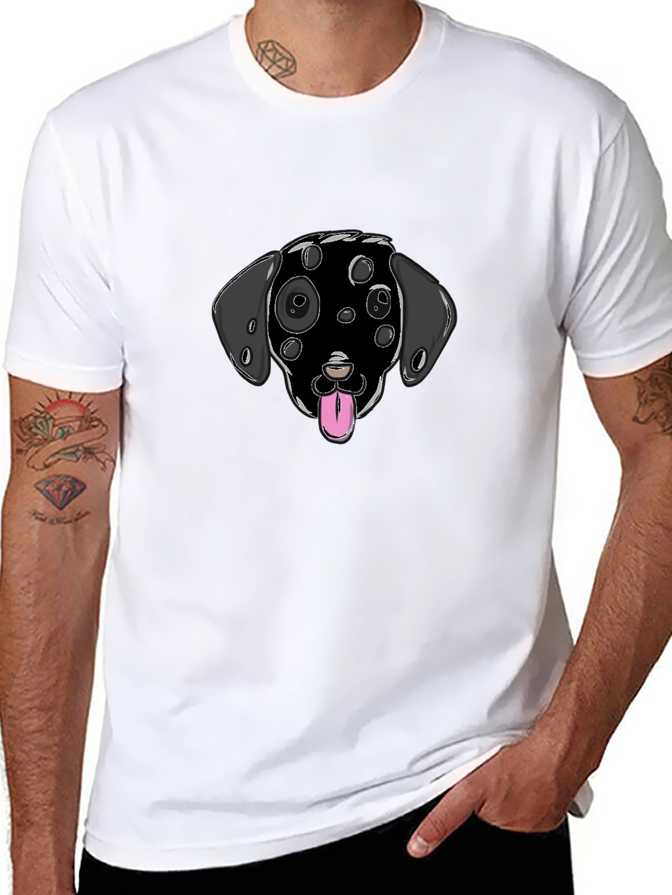 Black Dog Spot T-Shirt